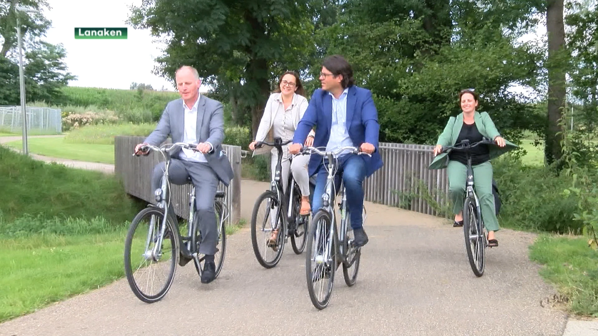 Nieuw fietspad verbindt Lanaken met Gellik