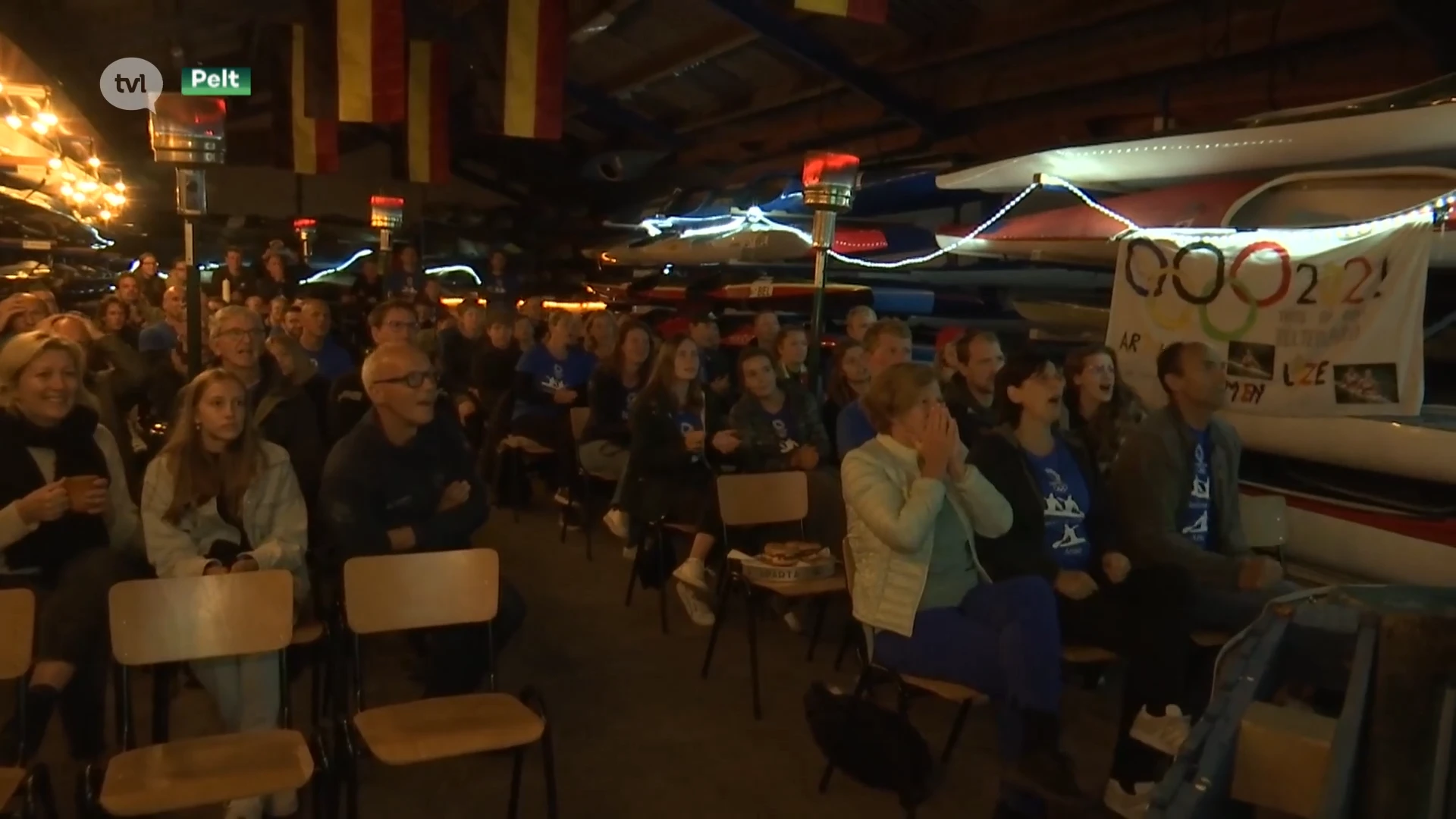 Pelt beleeft nacht van de olympische kajakkers