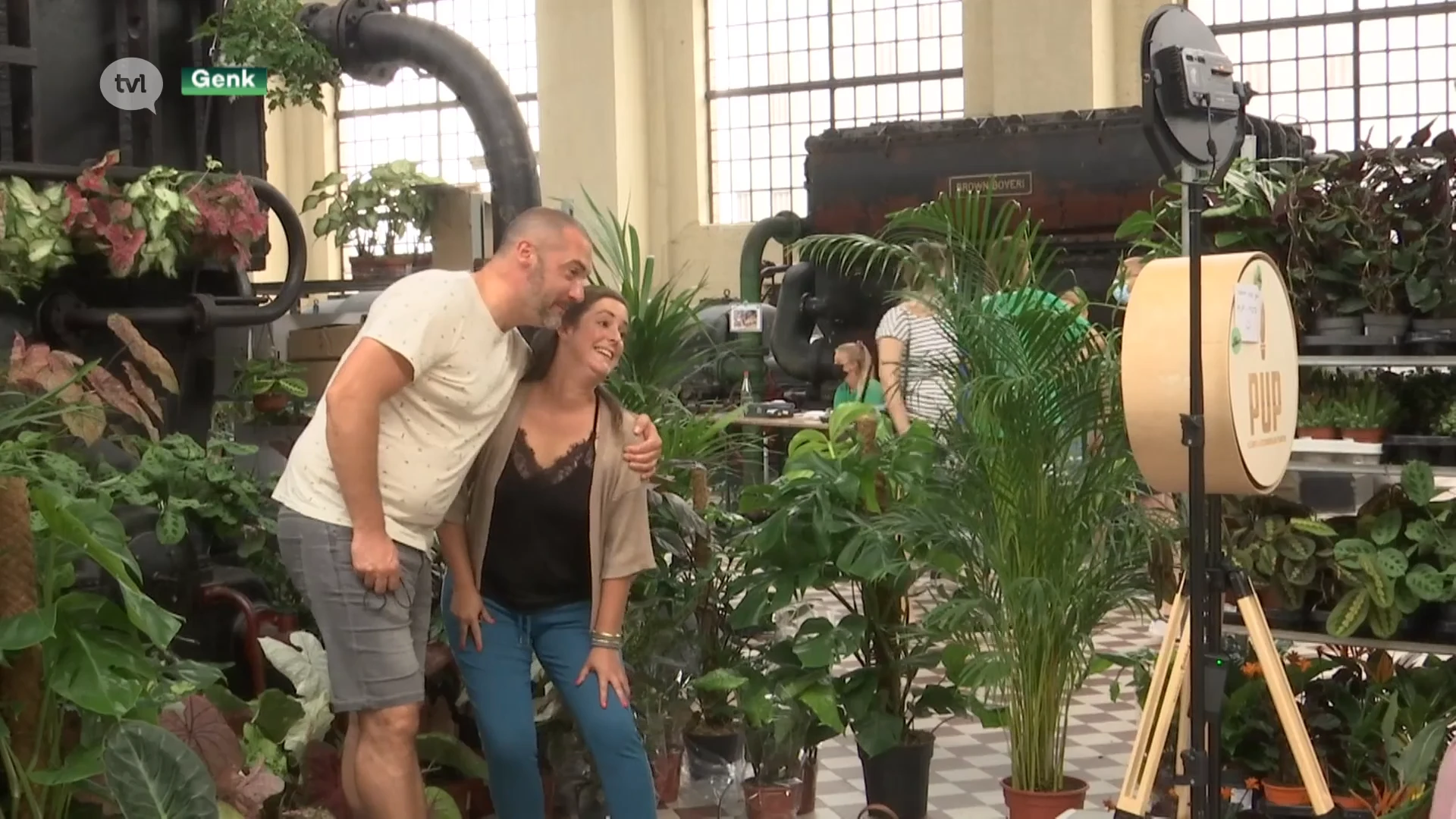 Plantenfestival tovert C-mine in Genk om tot jungle