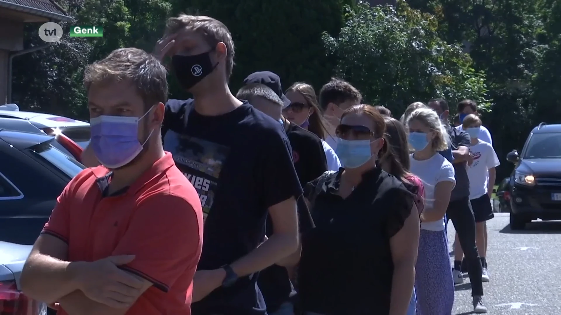 Racing Genk test hele dag supporters