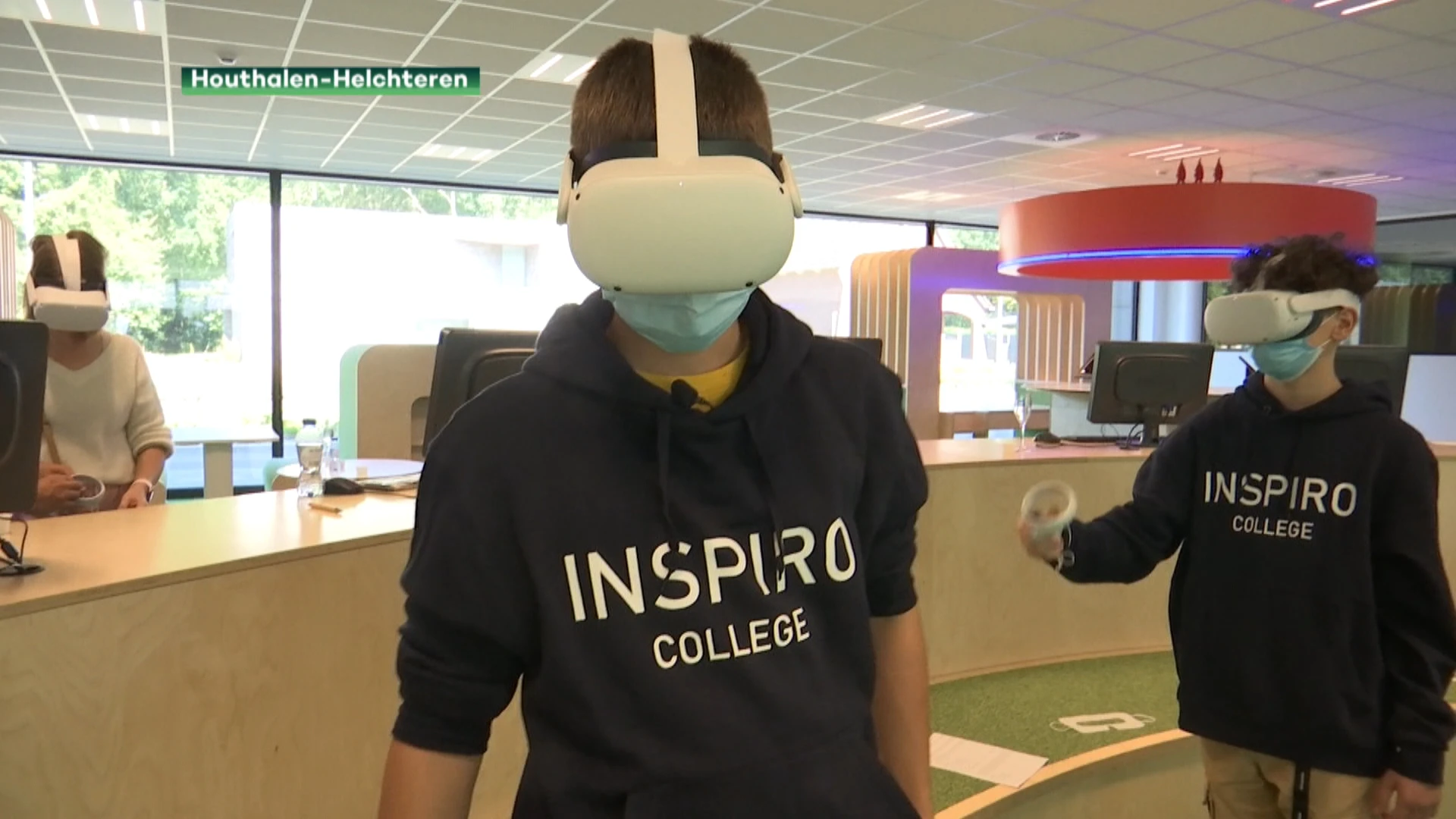 VR-bril in scholen laat leerlingen zien hoe schone technologie eruit ziet