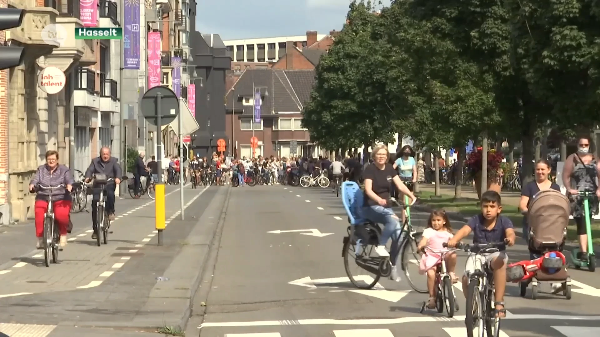 'Slechts' 23 auto's weggesleept op Hasseltse autoloze zondag