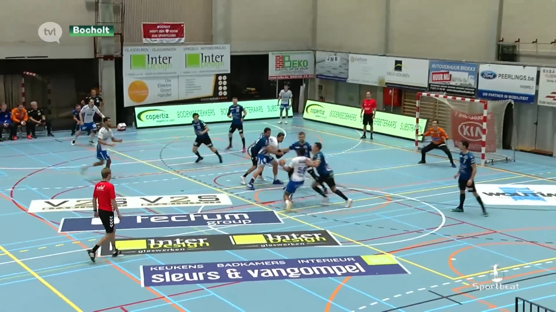 Achilles Bocholt alweer leider in het handbal
