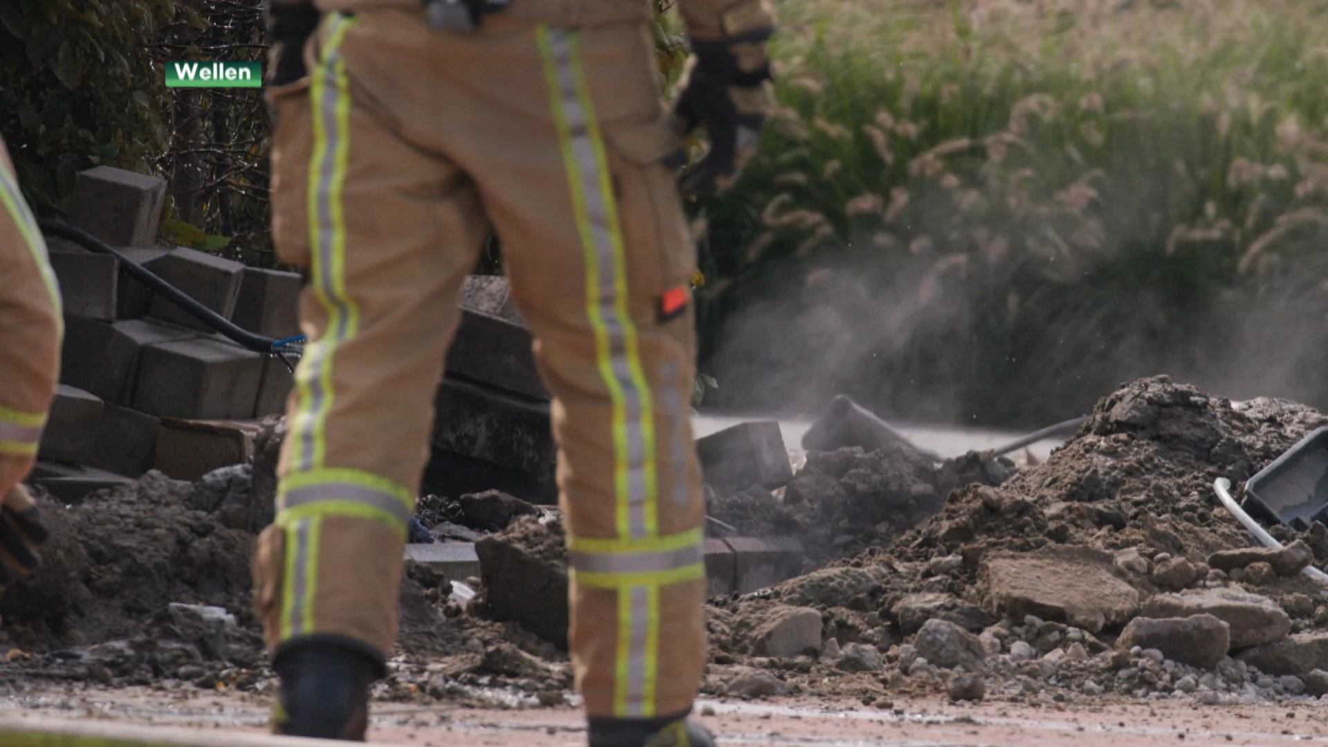 Arbeider zwaar gewond bij brand tijdens werkzaamheden in Wellen