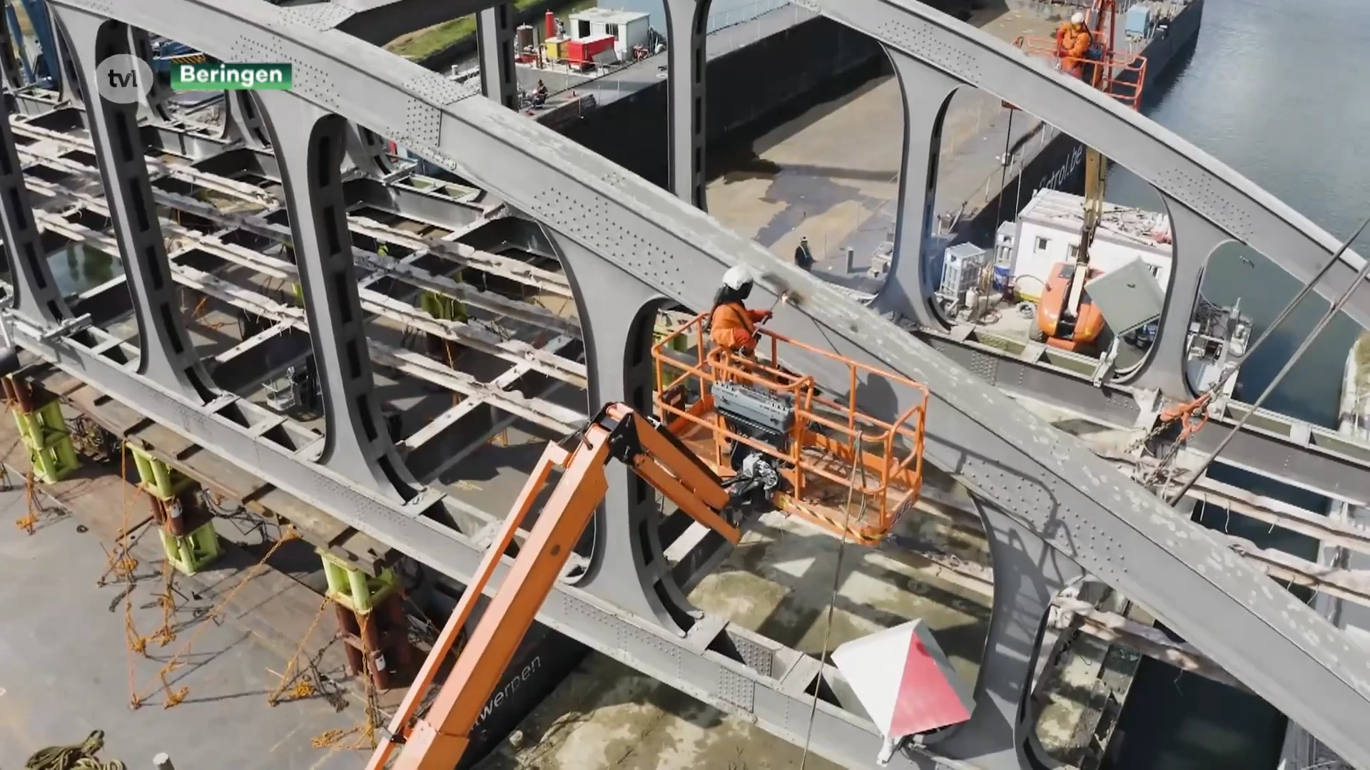 Oude kanaalbrug Paal-Tervant is volledig afgebroken