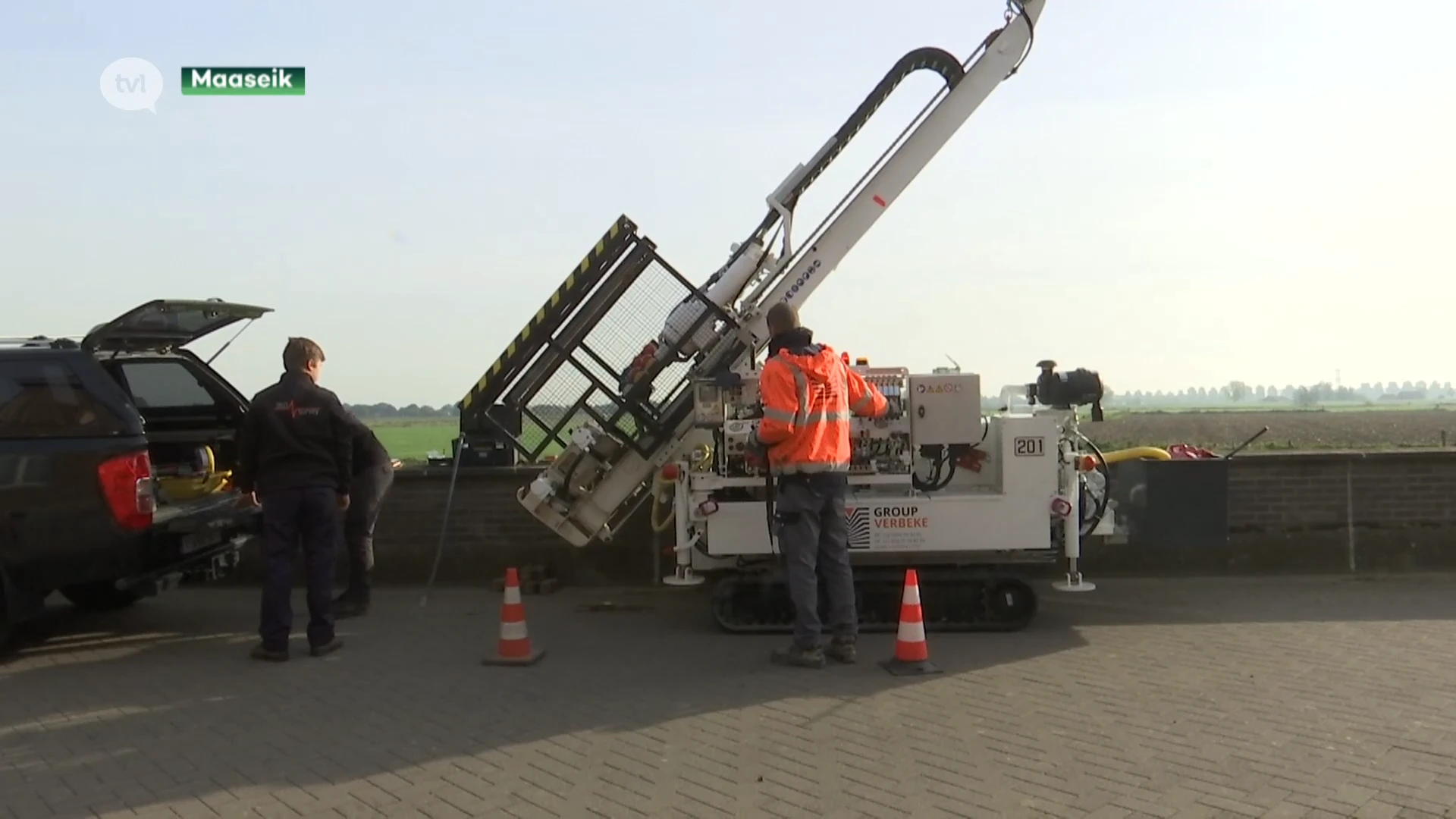 Maaseik test stabiliteit Maasdijken na noodweer Heppeneert