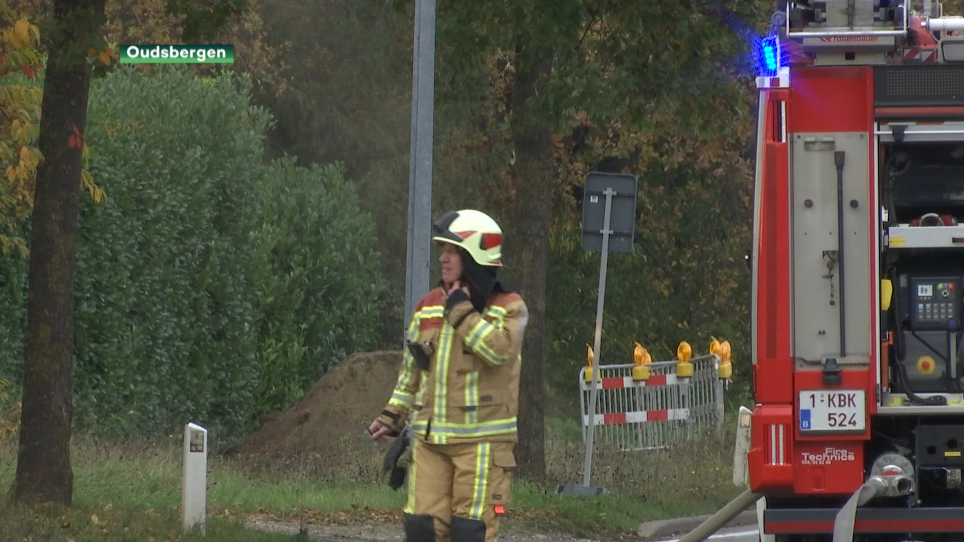 Industrieterrein Opglabbeek afgesloten door gaslek
