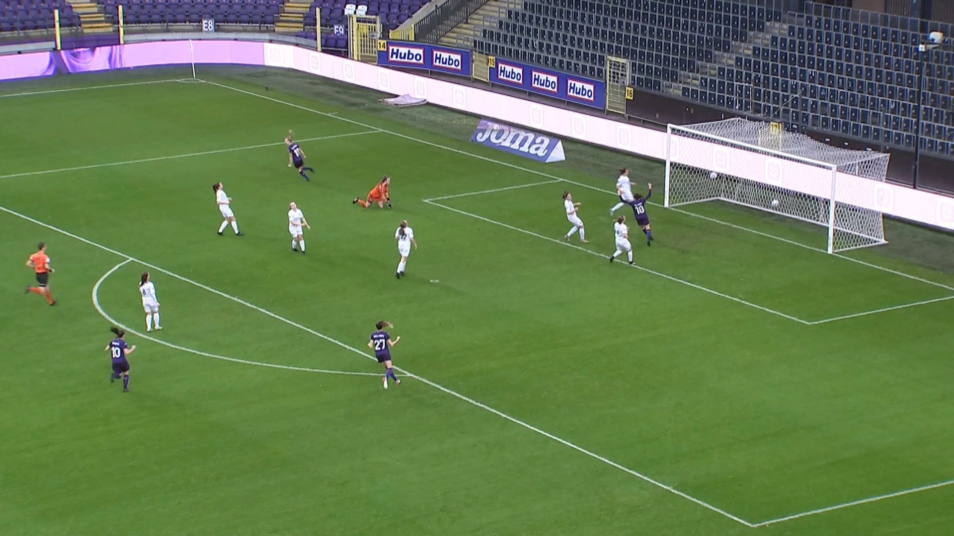 Ladies Genk zwaar onderuit in Anderlecht