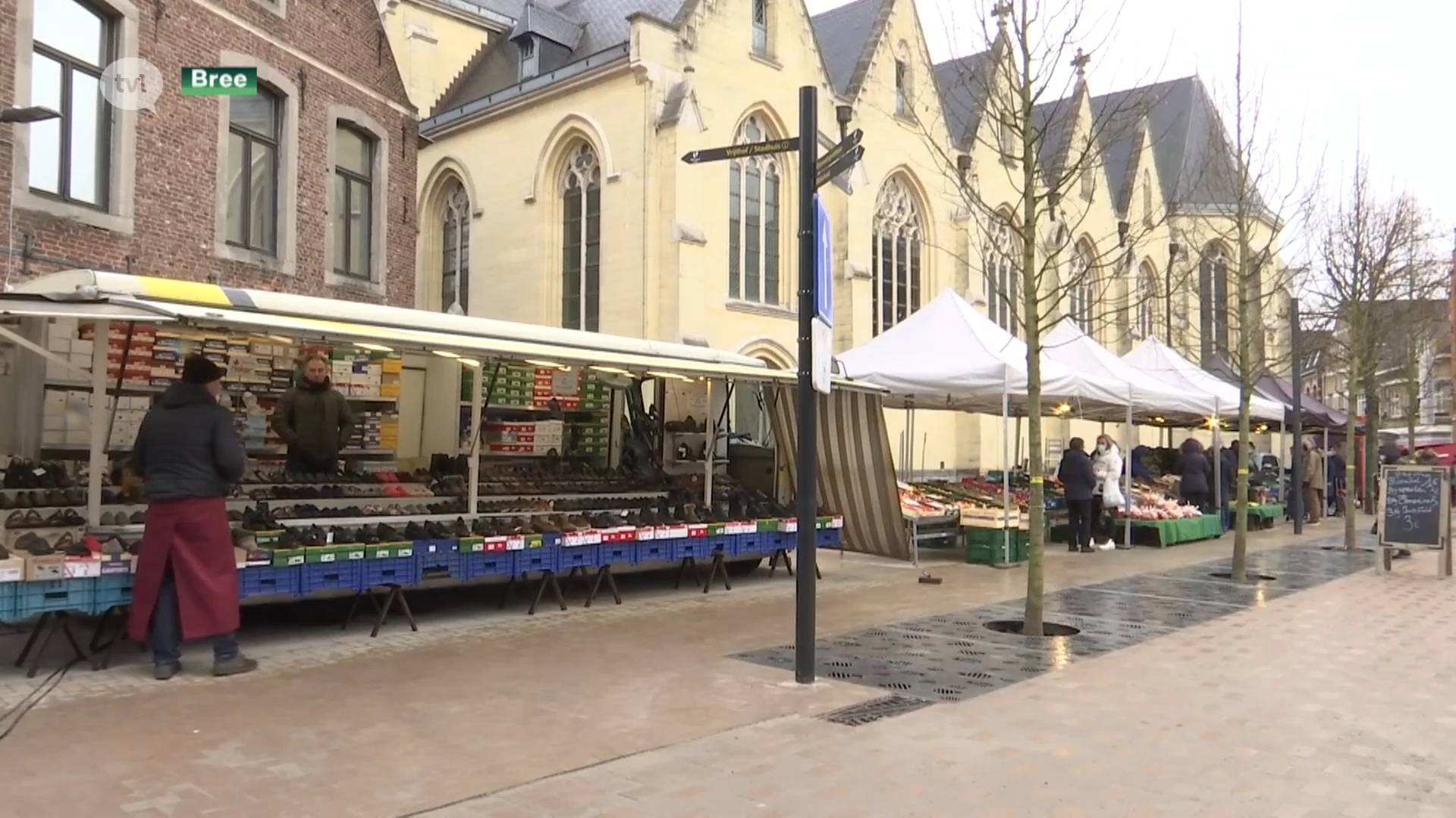 Markt Bree weer in vernieuwd centrum