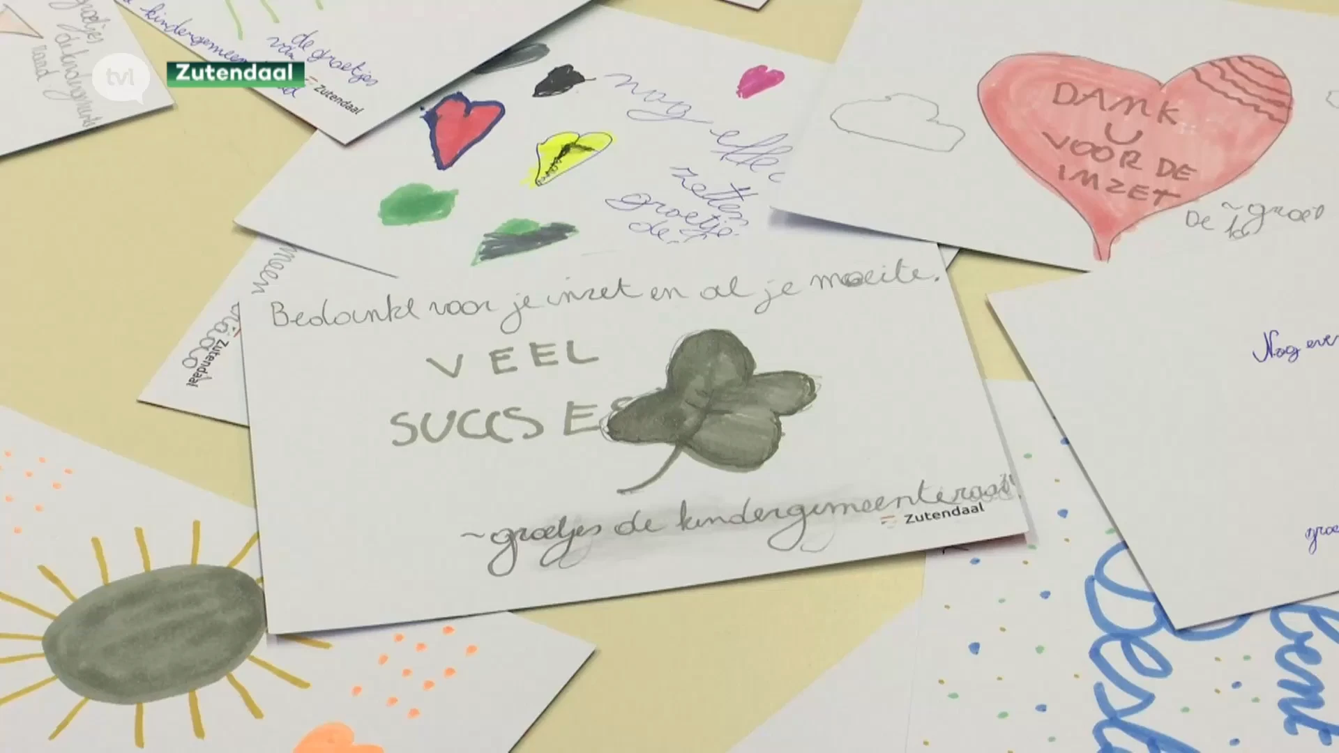 Zutendaalse kindergemeenteraad dankt het zorgpersoneel