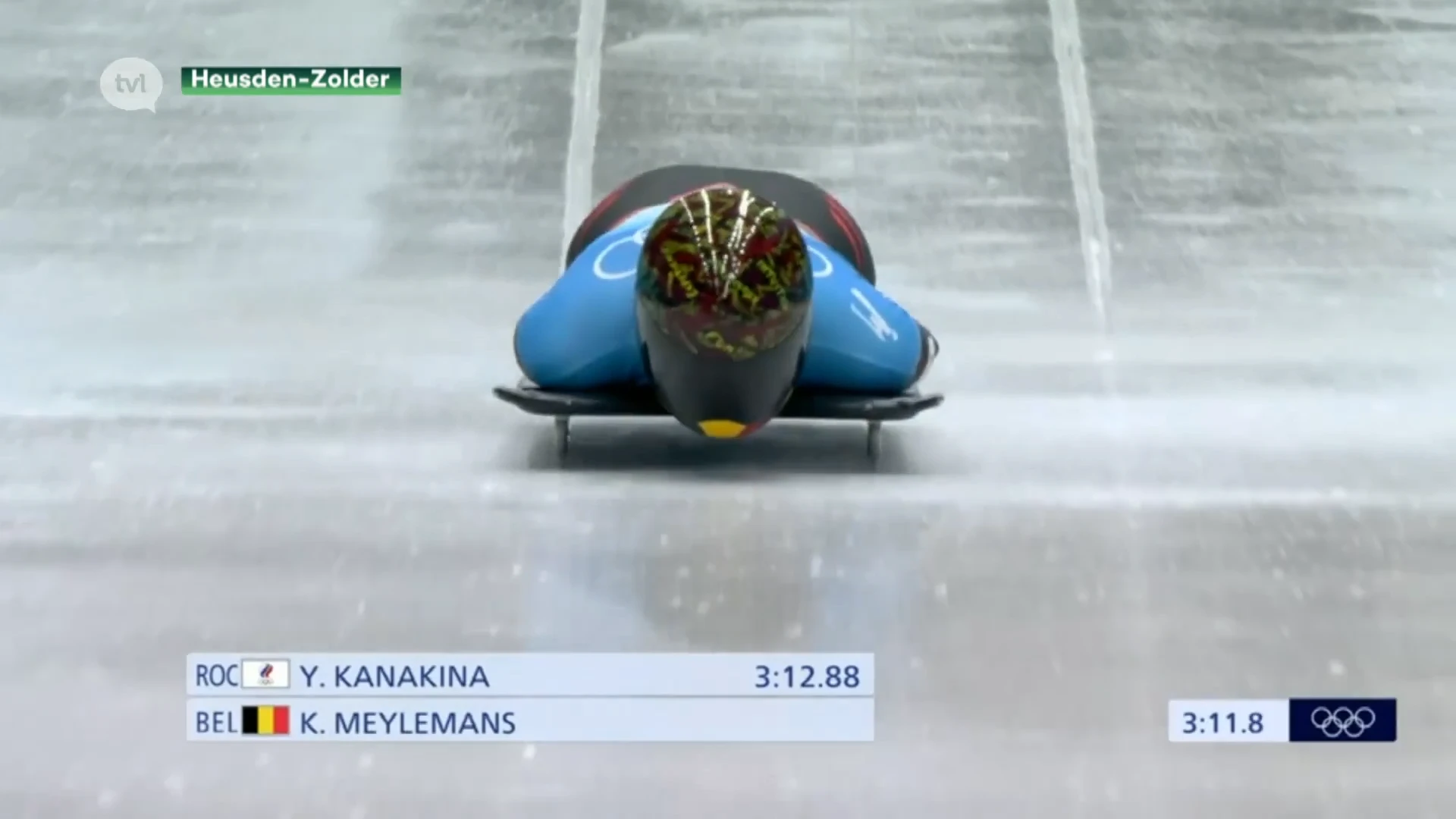 Familie en vrienden supporteren voor Kim Meylemans