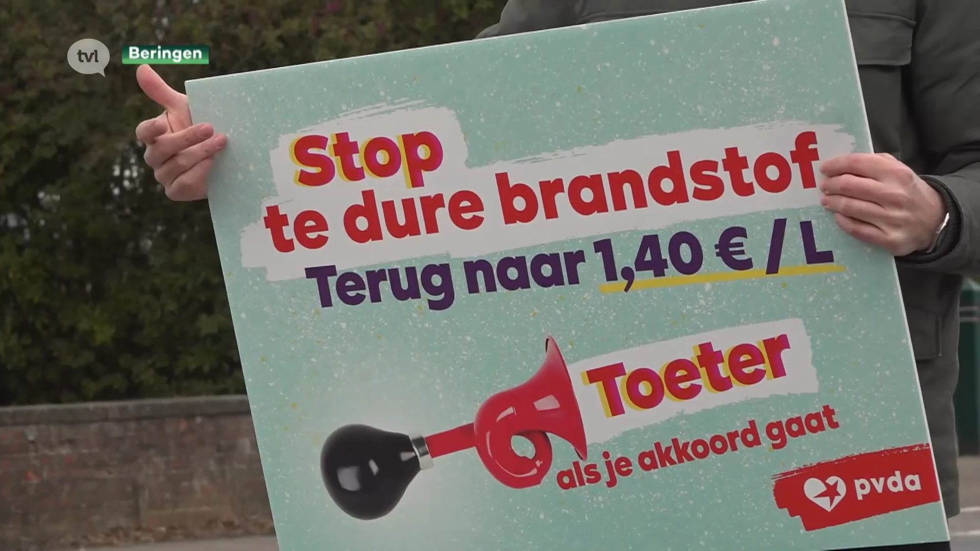 PVDA voert actie tegen hoge brandstofprijzen