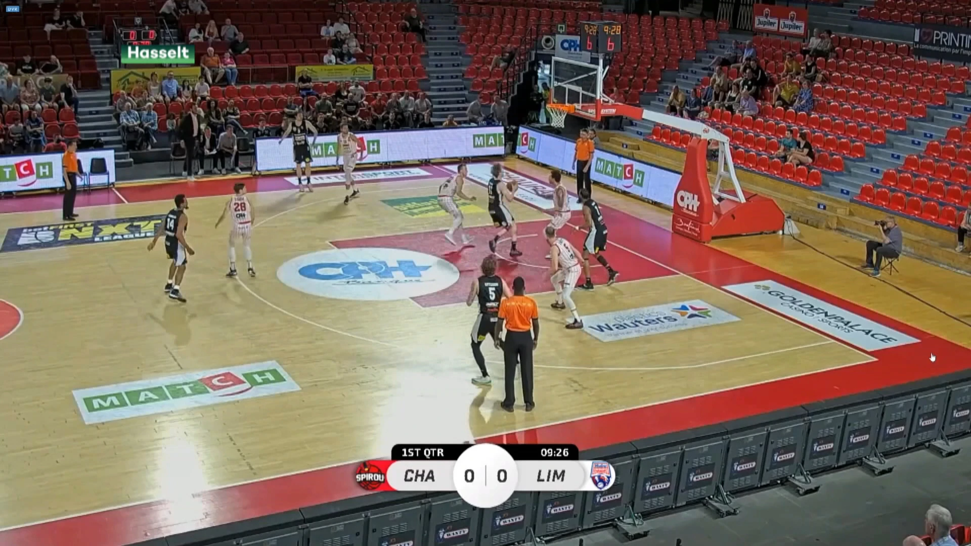 Limburg United door in BNXT play-offs na knappe zege in Charleroi