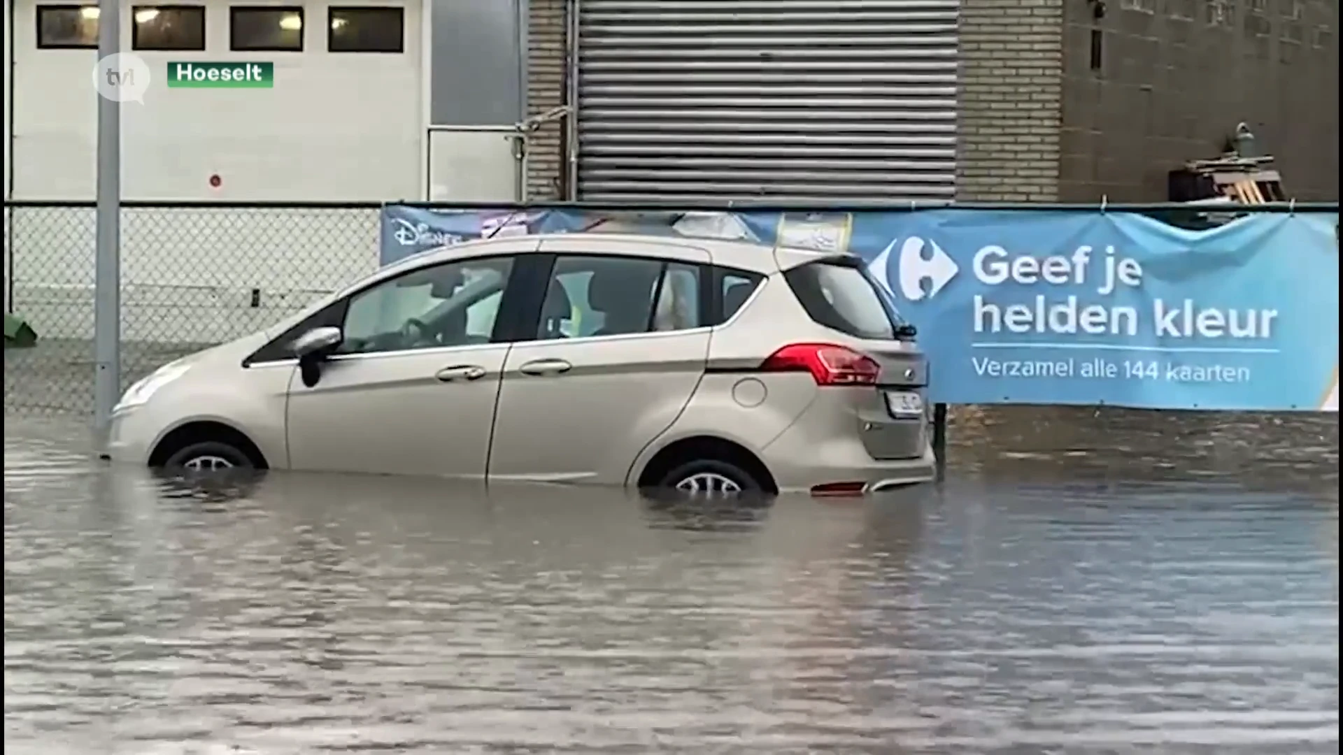 Stortbuien in Oost-Limburg: Hoeselt, Bilzen en Maasmechelen zwaarst getroffen