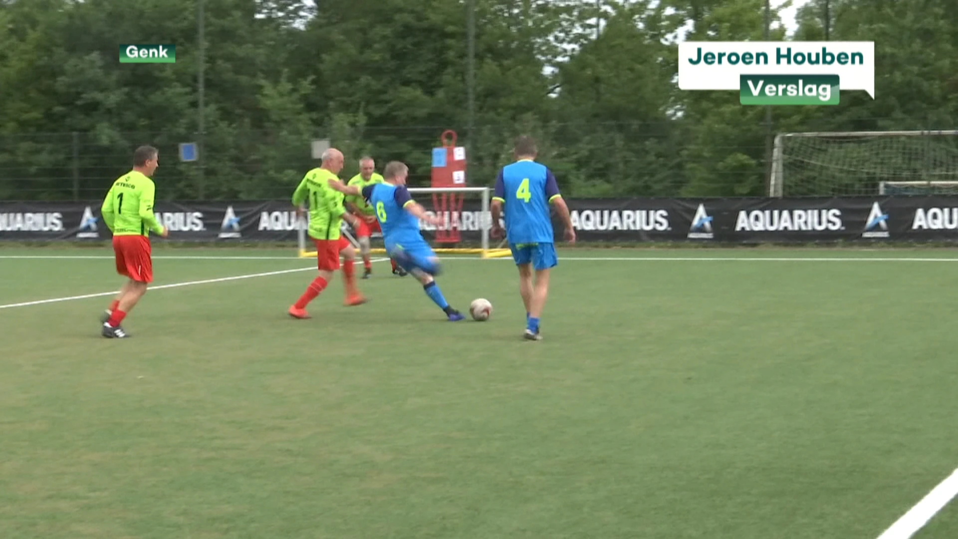 Groot wandelvoetbaltornooi op jeugdcomplex Racing Genk