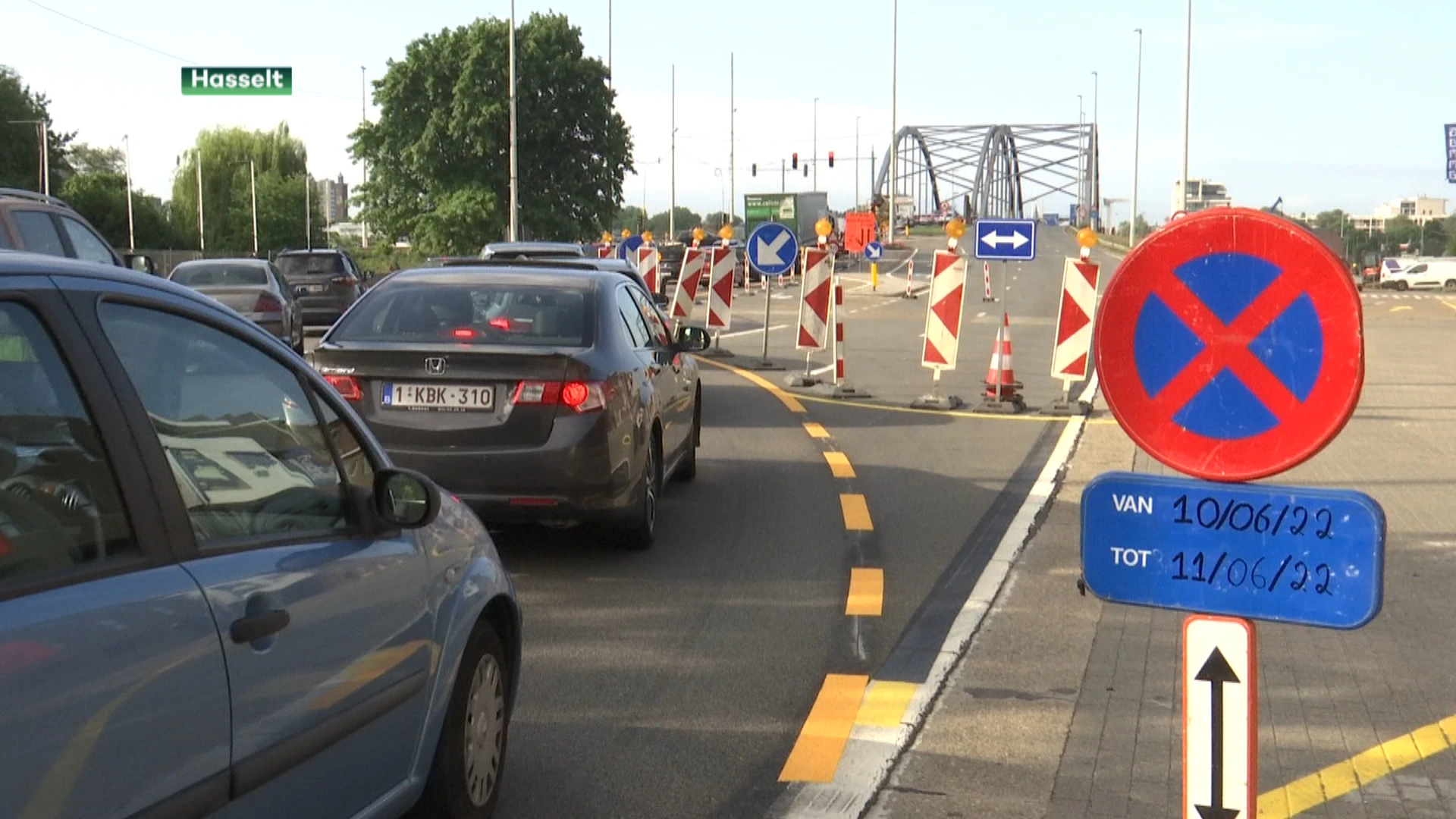 Twee derde van de bestuurders te snel op Kempische brug