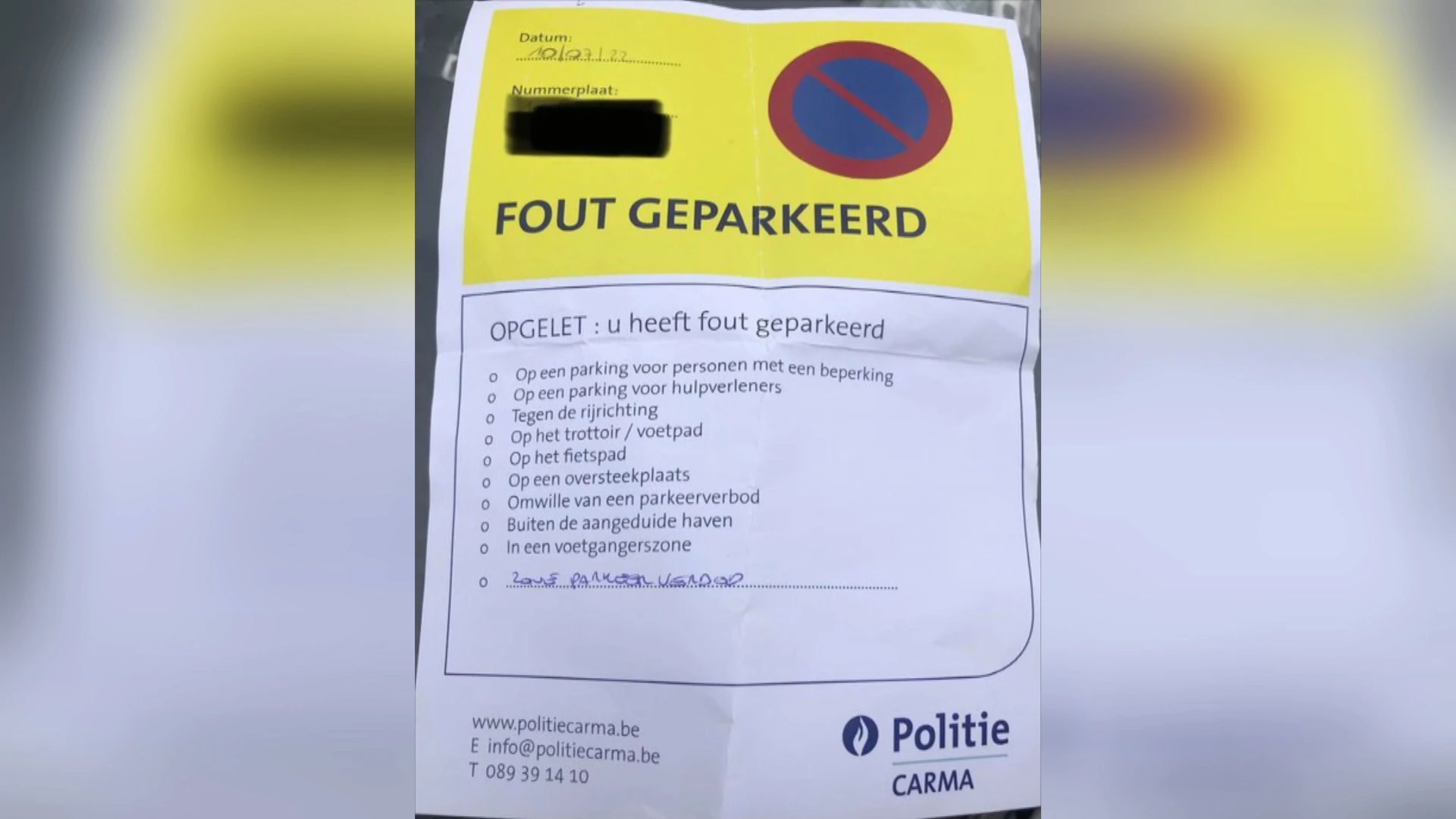 Genk worstelt met communicatie rond foutparkeren