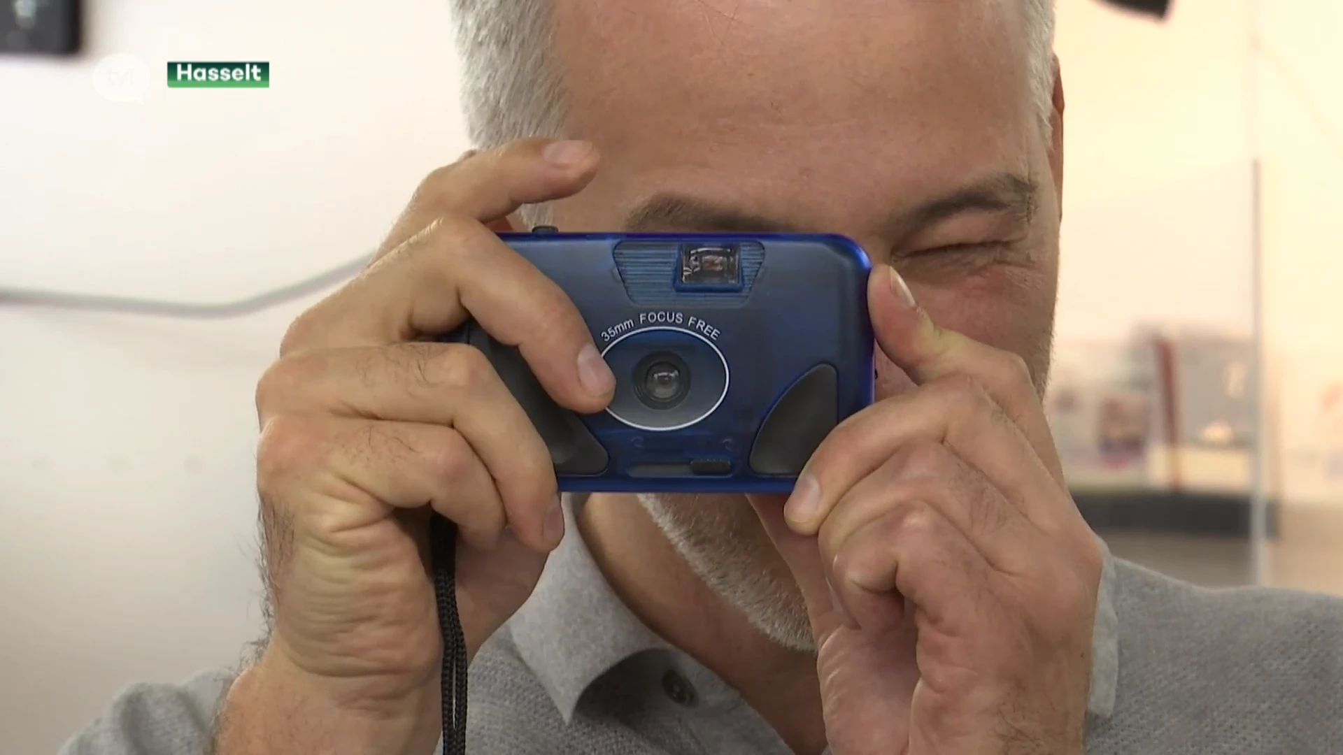 Analoge fotografie gaat door het dak