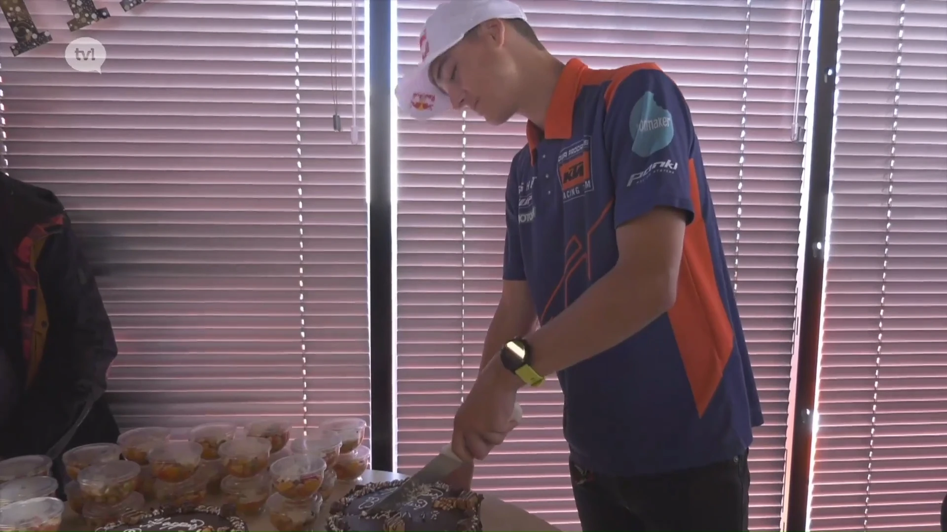 Liam Everts viert 18de verjaardag in Zweden