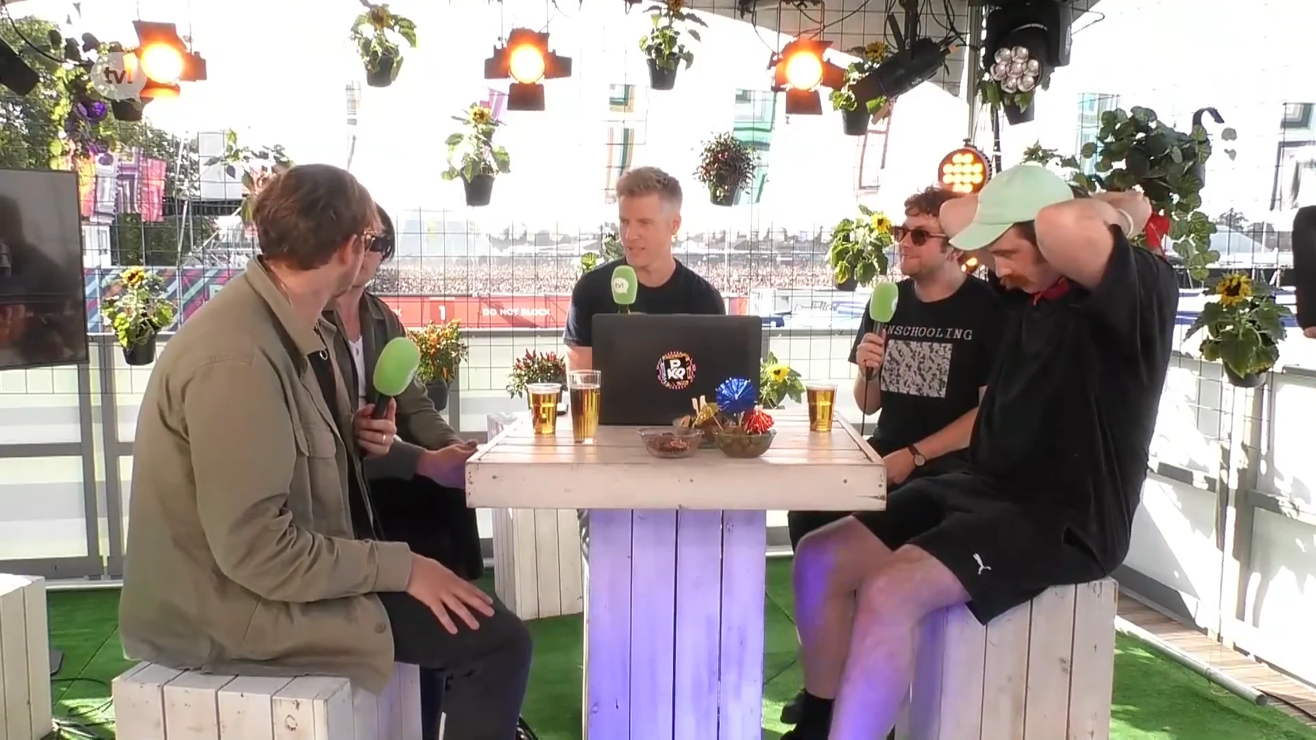Pukkelpop zaterdag: Interview Yard Act