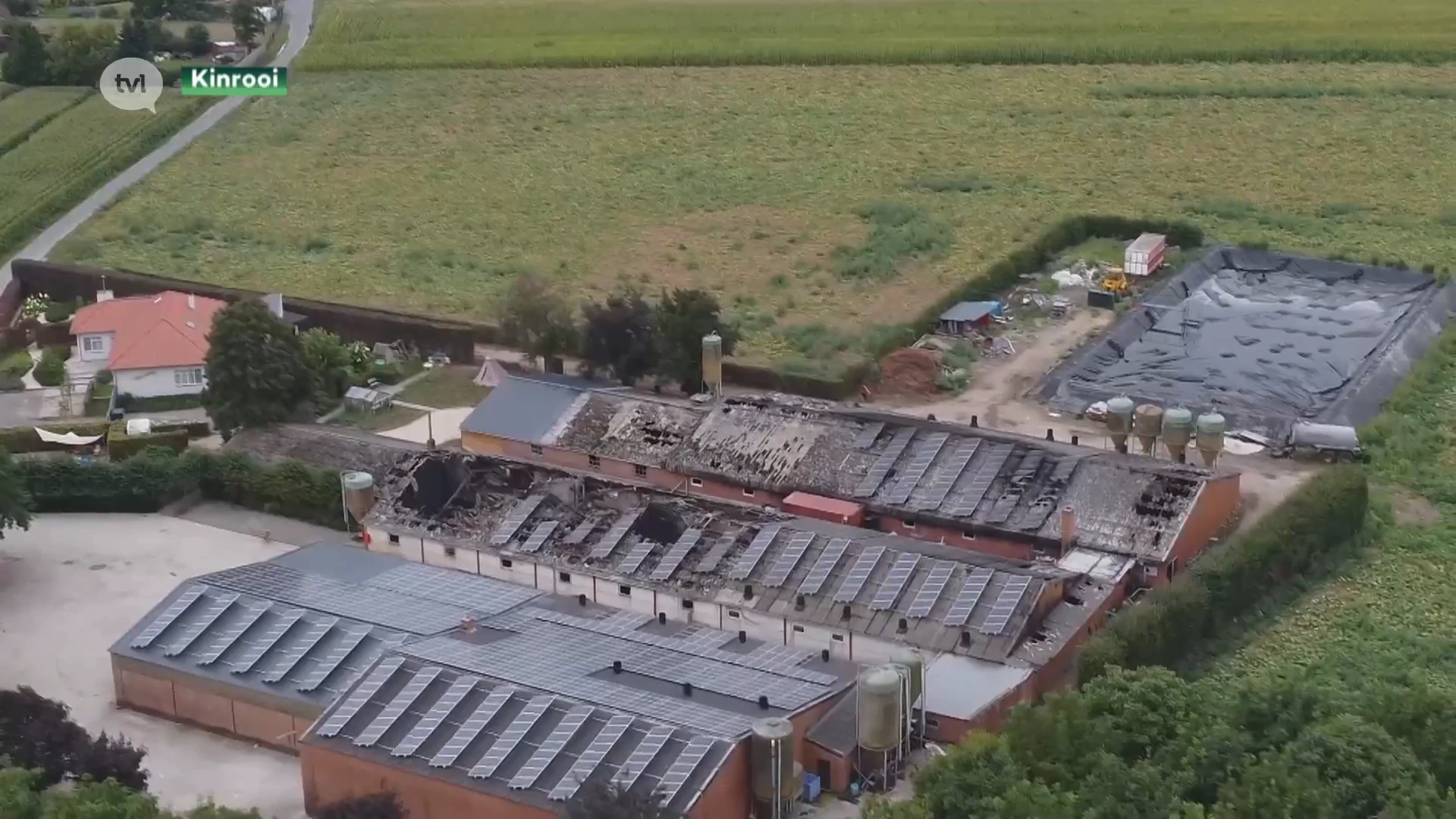 Stalbrand Kinrooi: geen asbestgevaar voor omwonenden na metingen