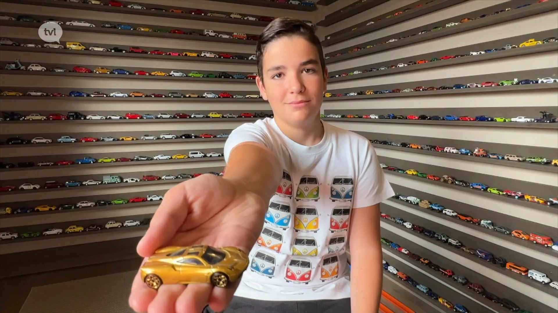 Luca heeft 2000 Hot Wheels