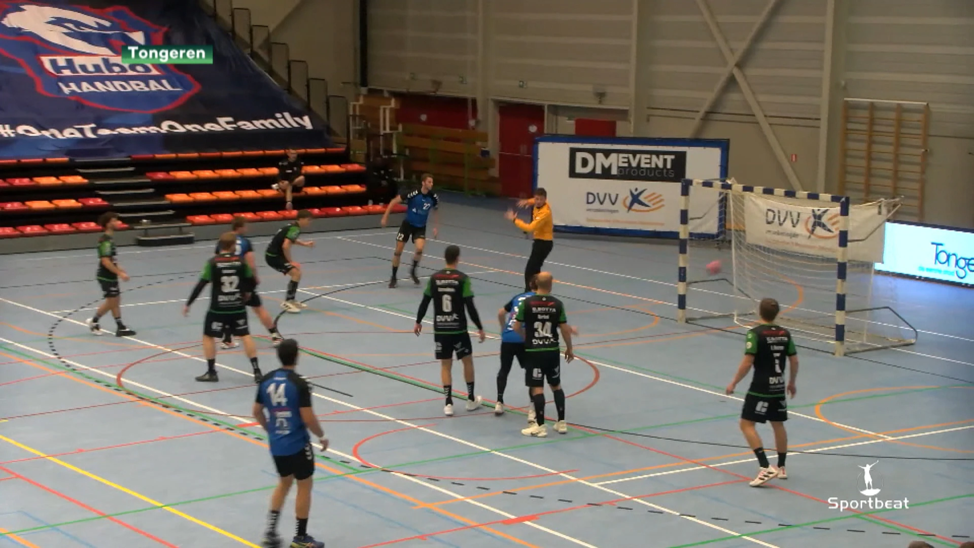 Hubo Handbal blijft co-leider na nieuwe zege