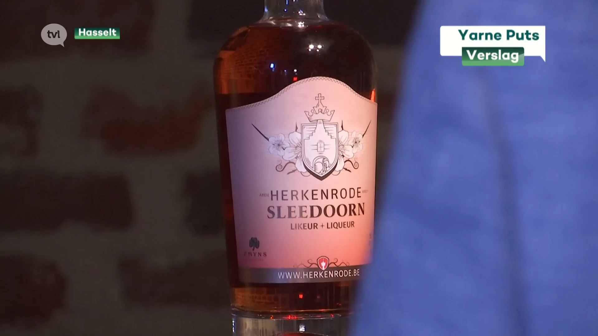 Stokerij Fryns en abdijsite Herkenrode hebben eigen sleedoornlikeur