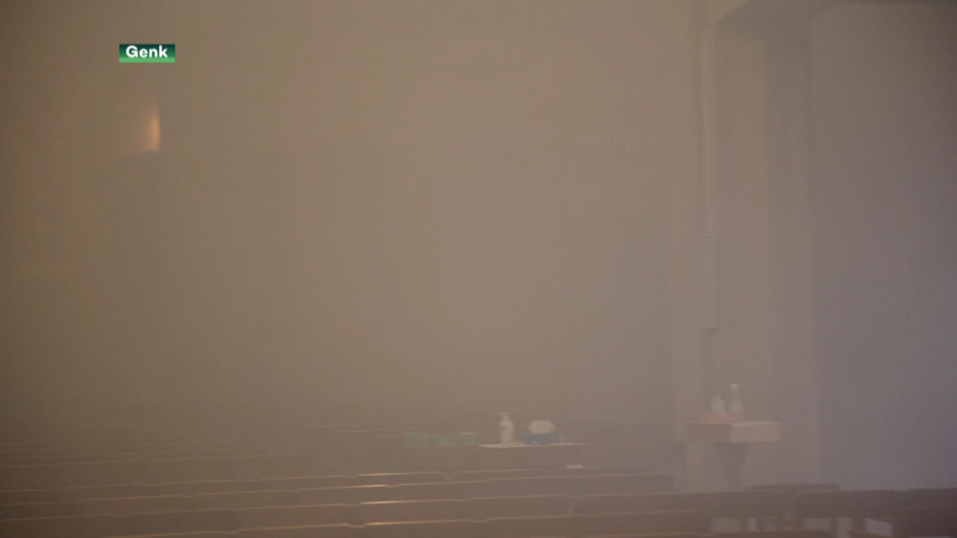 Brand in kerk Winterslag zorgt vooral voor veel rookontwikkeling