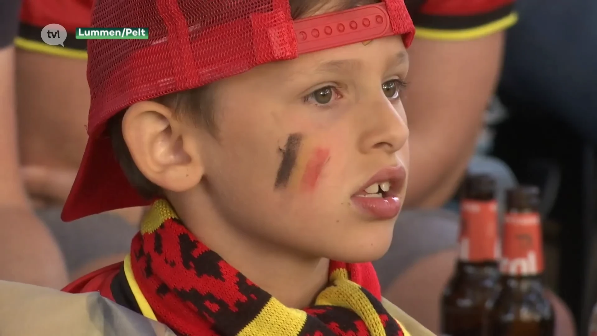 Hier kan je het WK voetbal volgen op een groot scherm