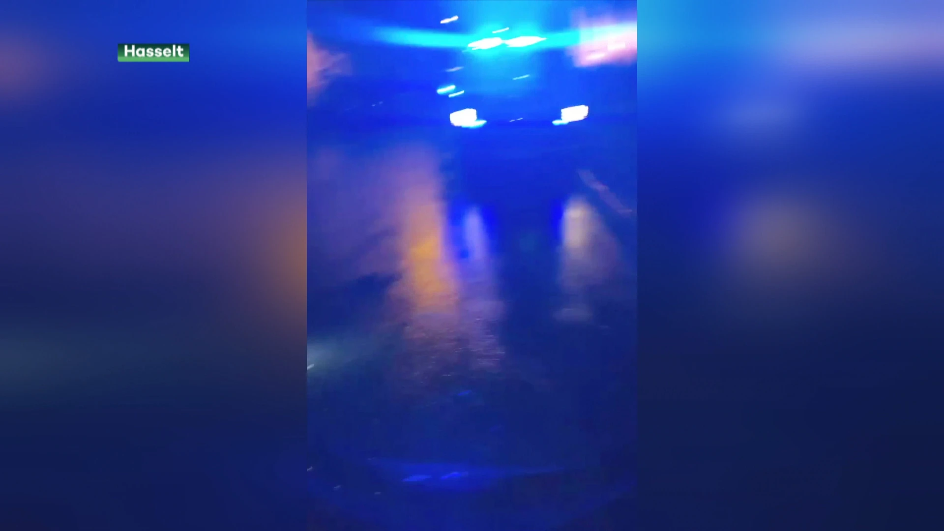 Auto ramt enkele voertuigen in Hasselt