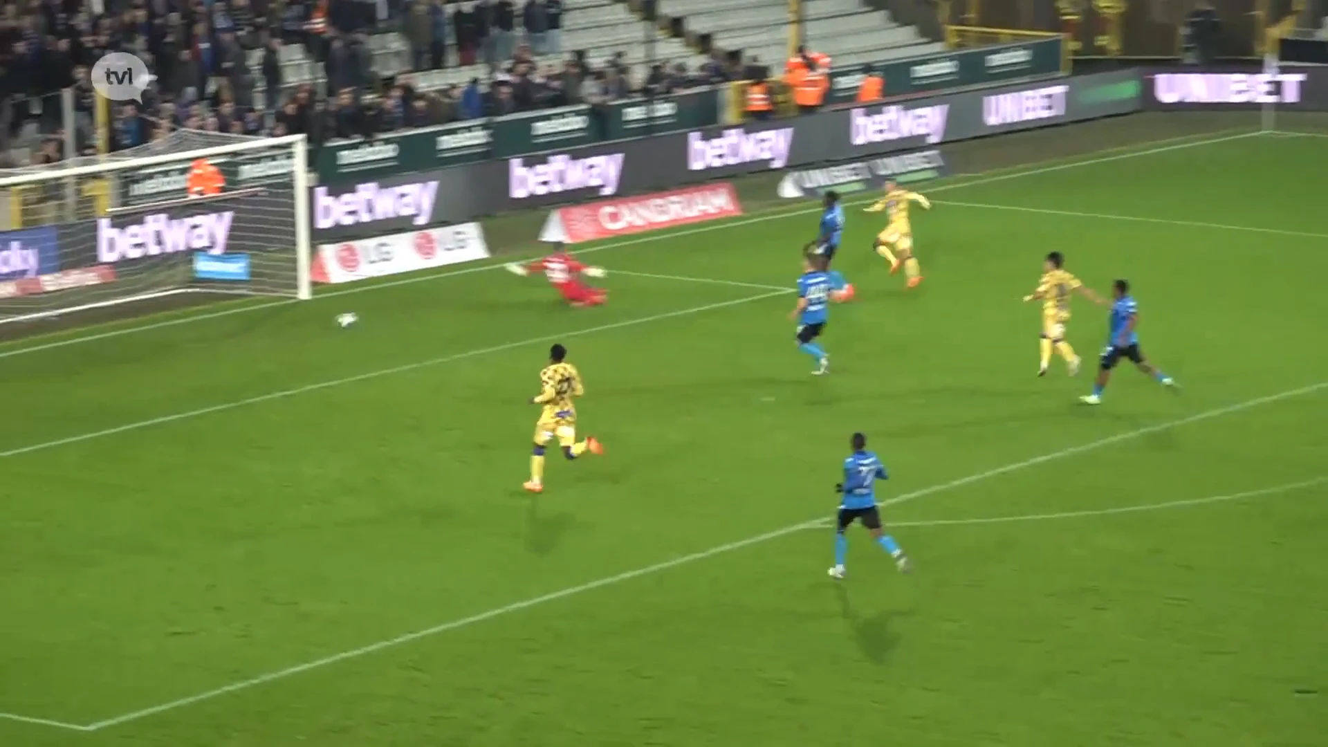 STVV knikkert Club Brugge uit de beker met 4-1 overwinning