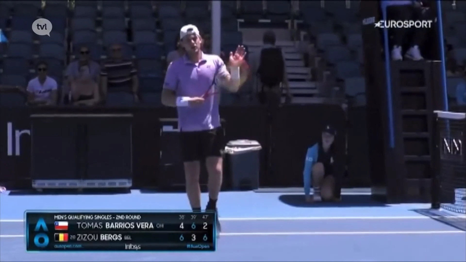 Zizou Bergs op één overwinning van hoofdtabel Australian Open