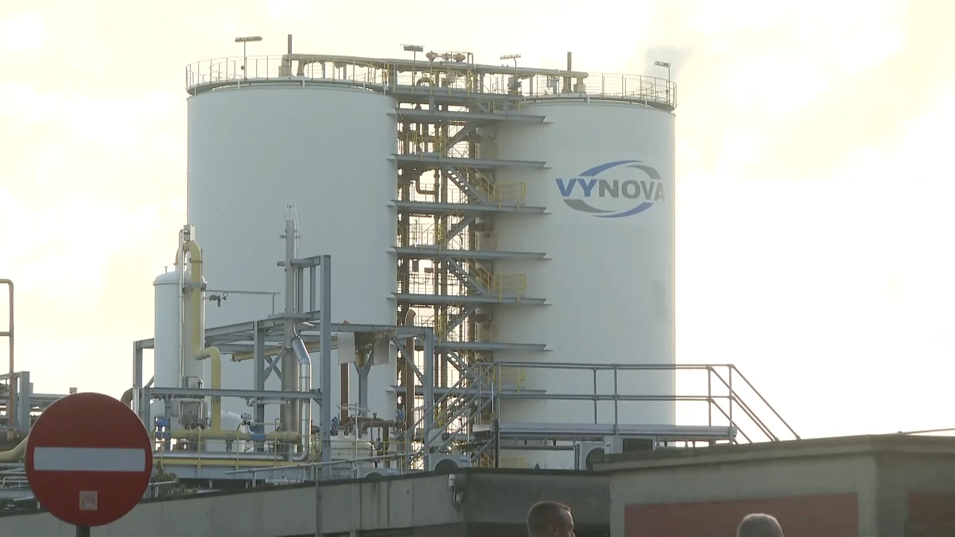 Zoutzuurlek bij Vynova in Tessenderlo