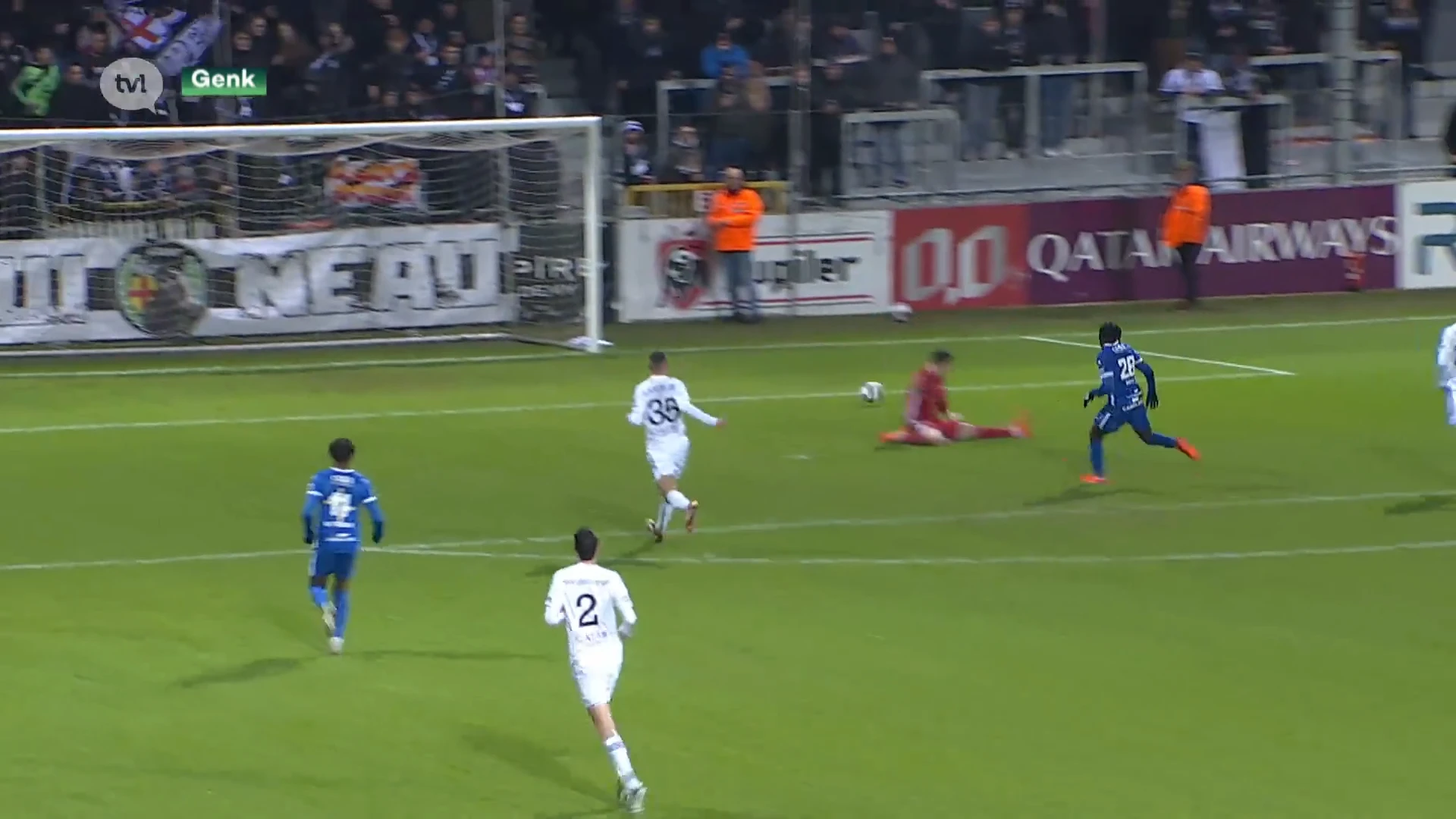 Genk met 1-1 gelijk tegen Eupen