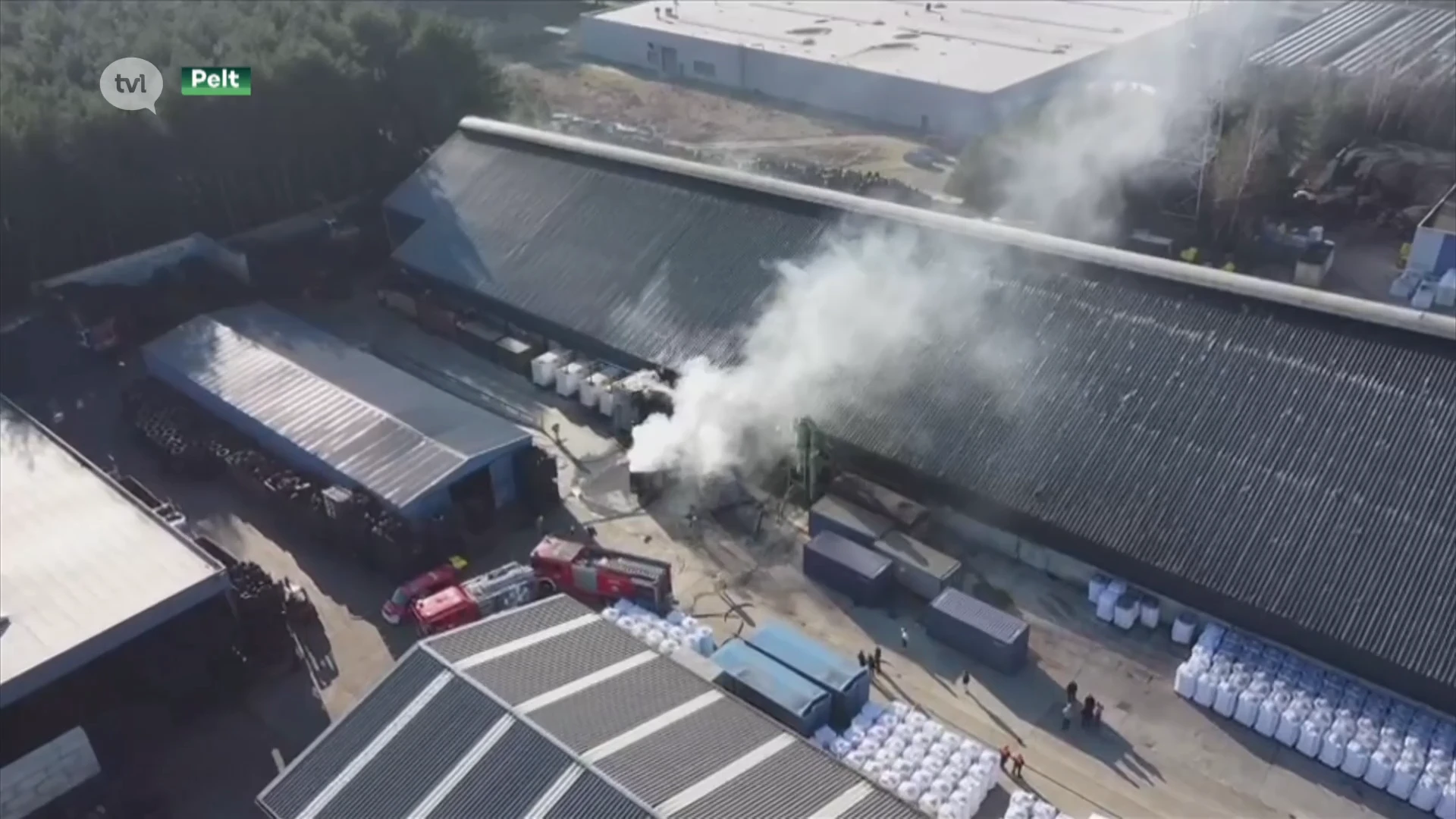 Brand op Nolimpark zorgt voor rookhinder in Overpelt