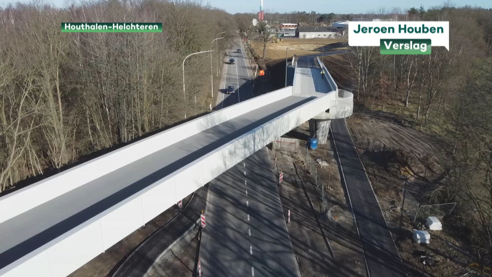Nieuwe fietsbrug over Noord-Zuid in Helchteren troef voor toerisme én mobiliteit regio