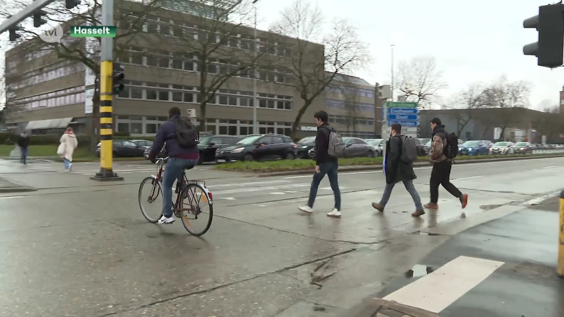 Fietsbrug over Grote Ring moet oversteken aan scholencampus PXL veiliger maken