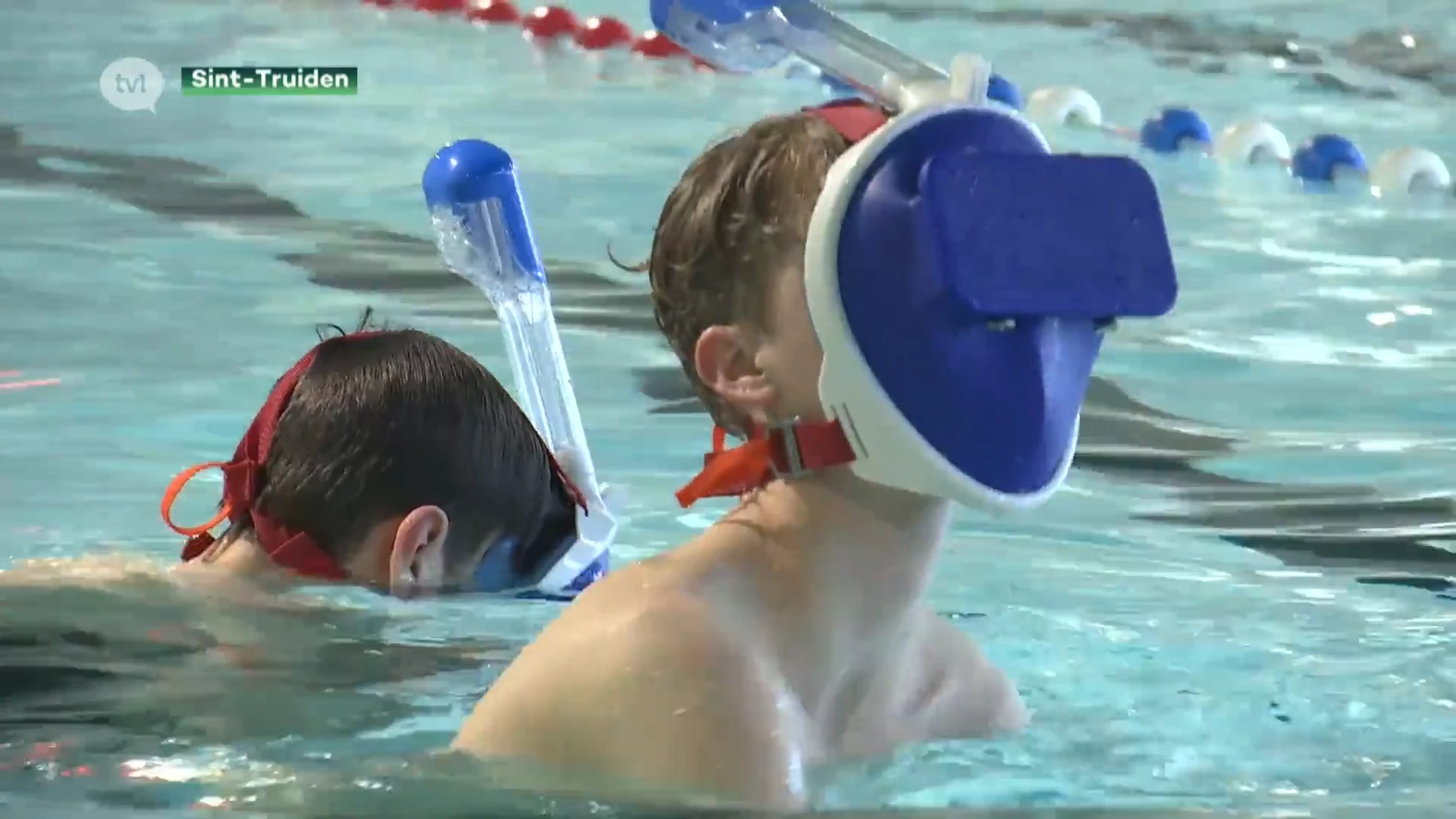 In zwembad Sint-Truiden kan je snorkelen in een virtuele wereld