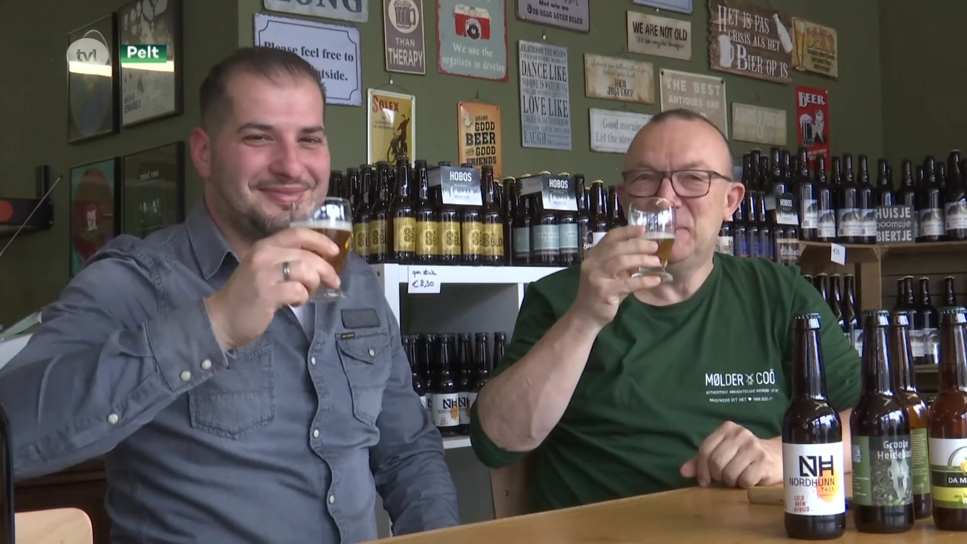 Peltse microbrouwerij brengt samen met lokale handelaren drie nieuwe speciaalbieren uit