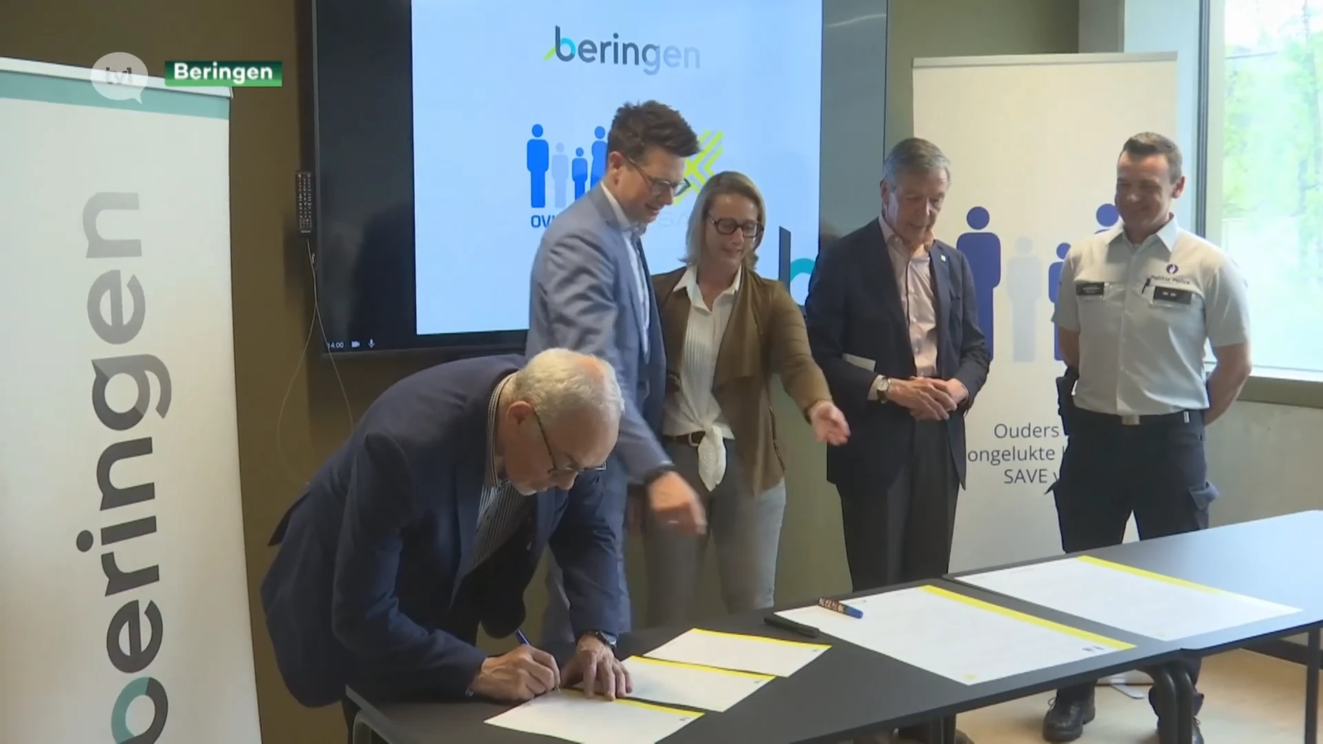 Beringen werkt samen met Ouders van Verongelukte Kinderen om de verkeersveiligheid te verbeteren