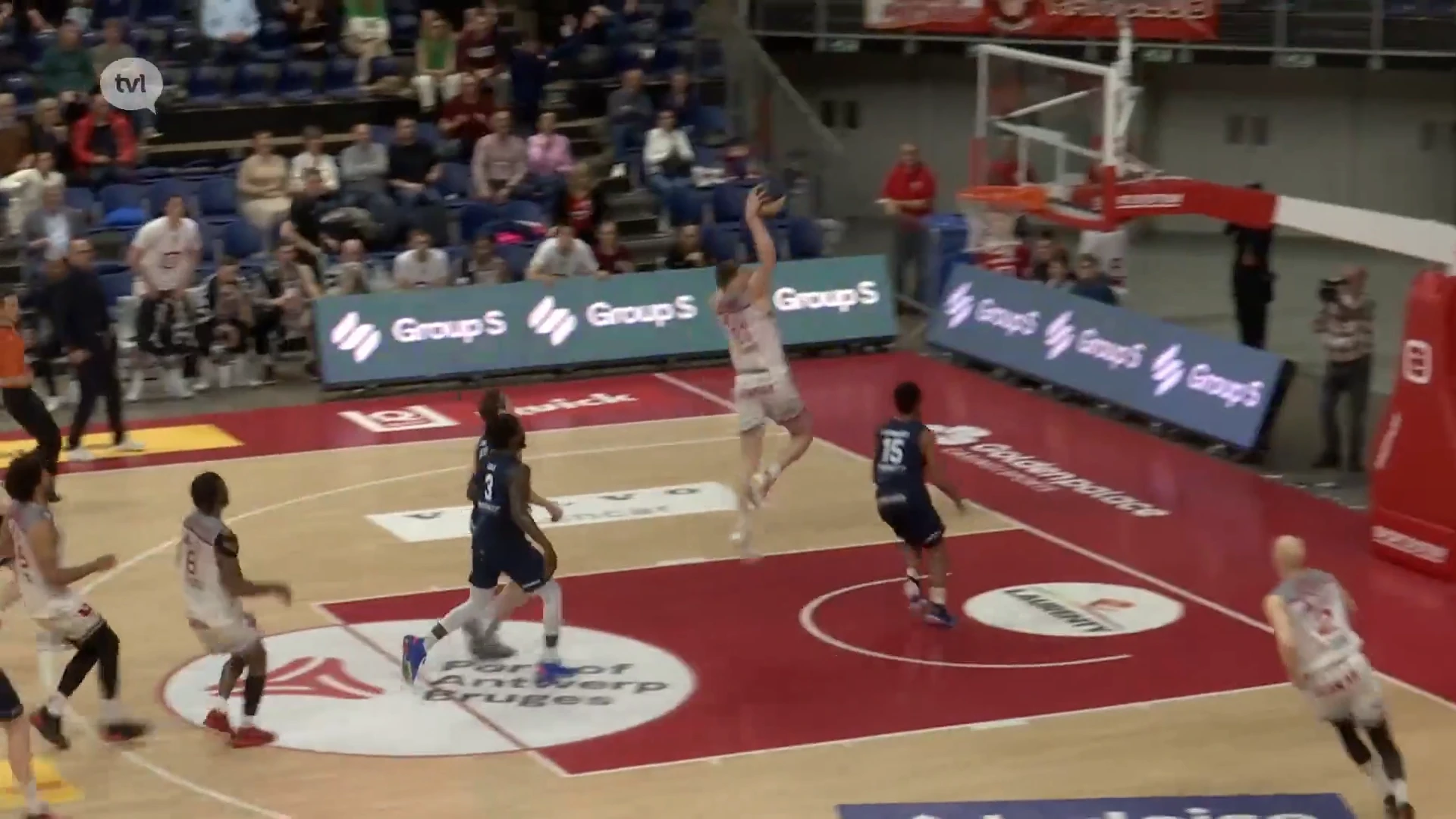 Limburg United doet uitstekende zaak in eerste wedstrijd Best of Five tegen Antwerp Giants