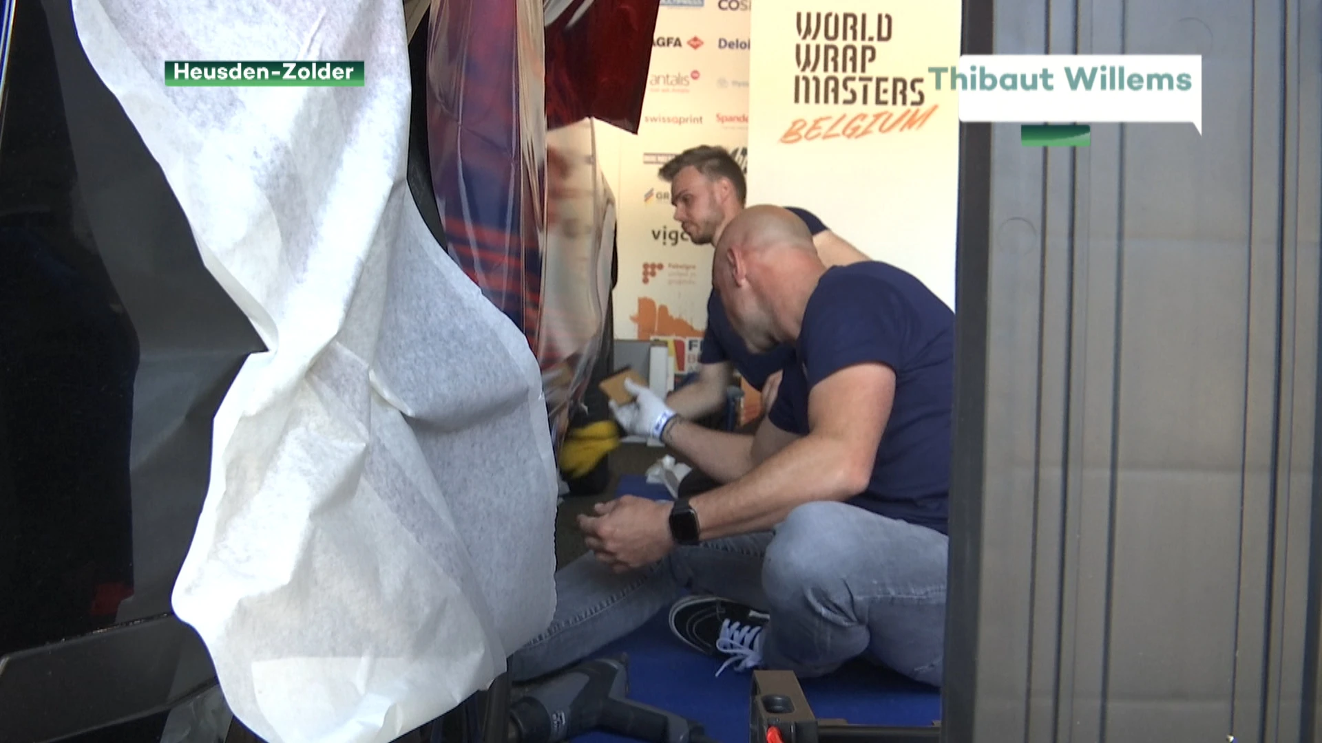 Belgisch kampioenschap auto's wrappen vindt plaats op Circuit Zolder