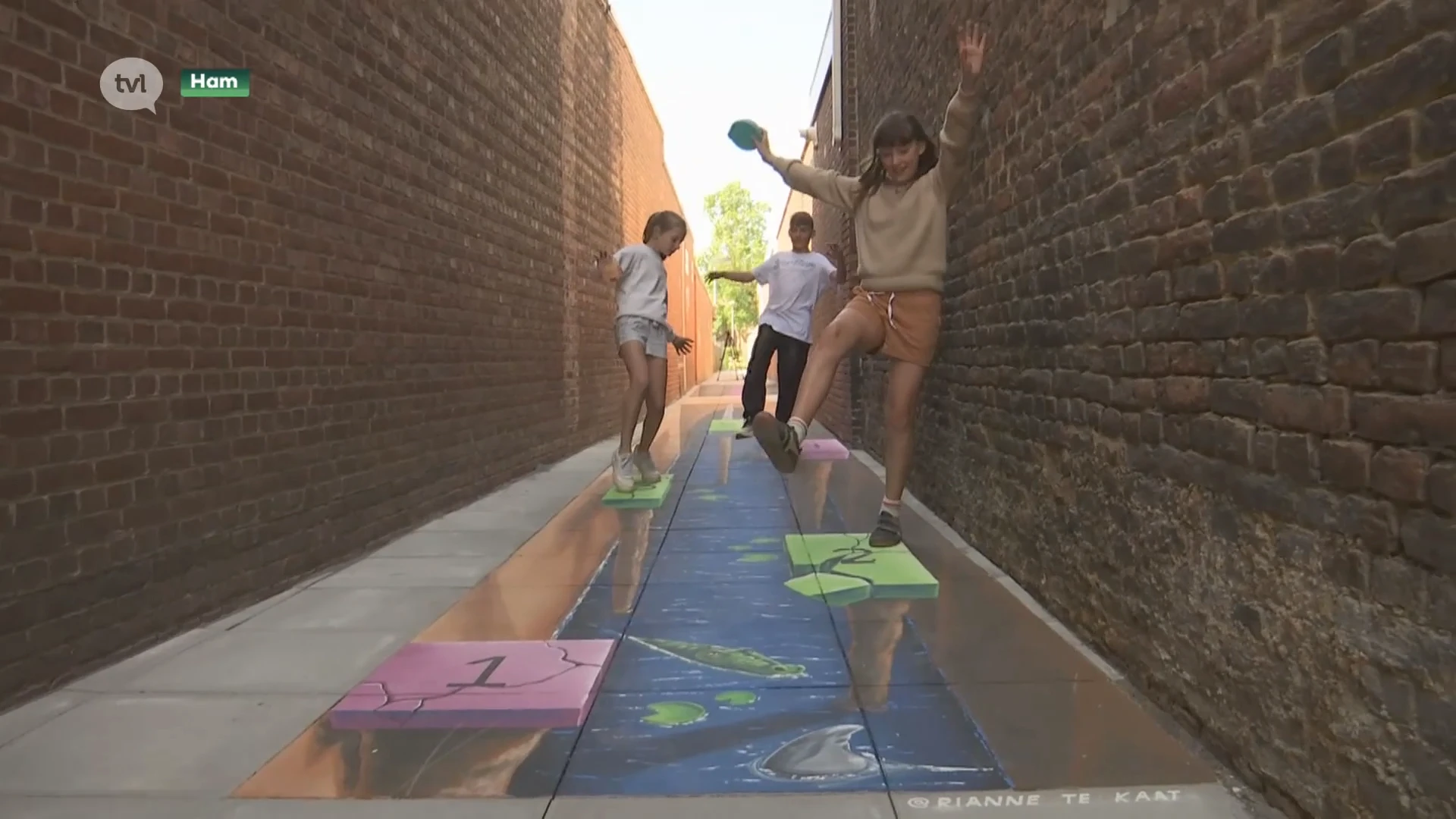 Ham verhoogt veiligheid op schoolroutes met 3D street art