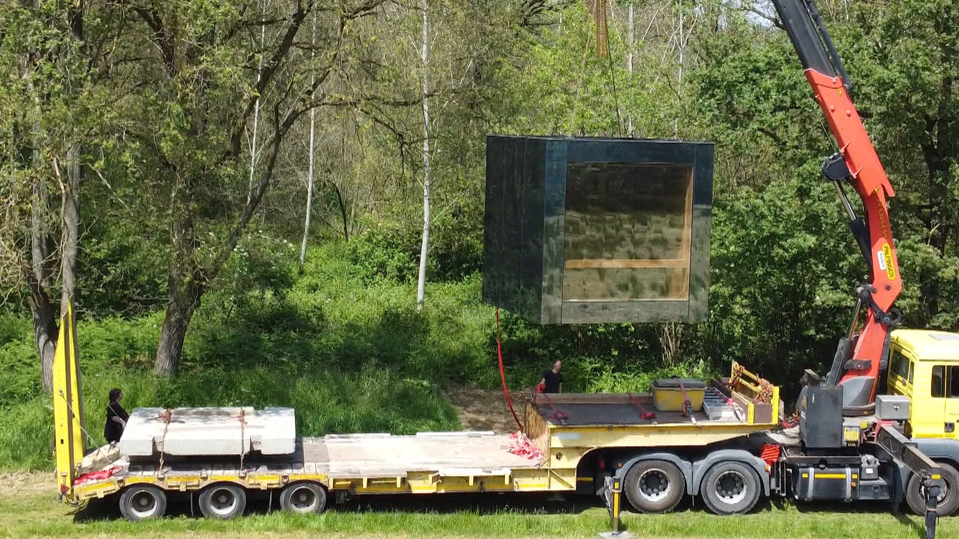 Kunstwerk fleurt Hasselts natuurgebied op