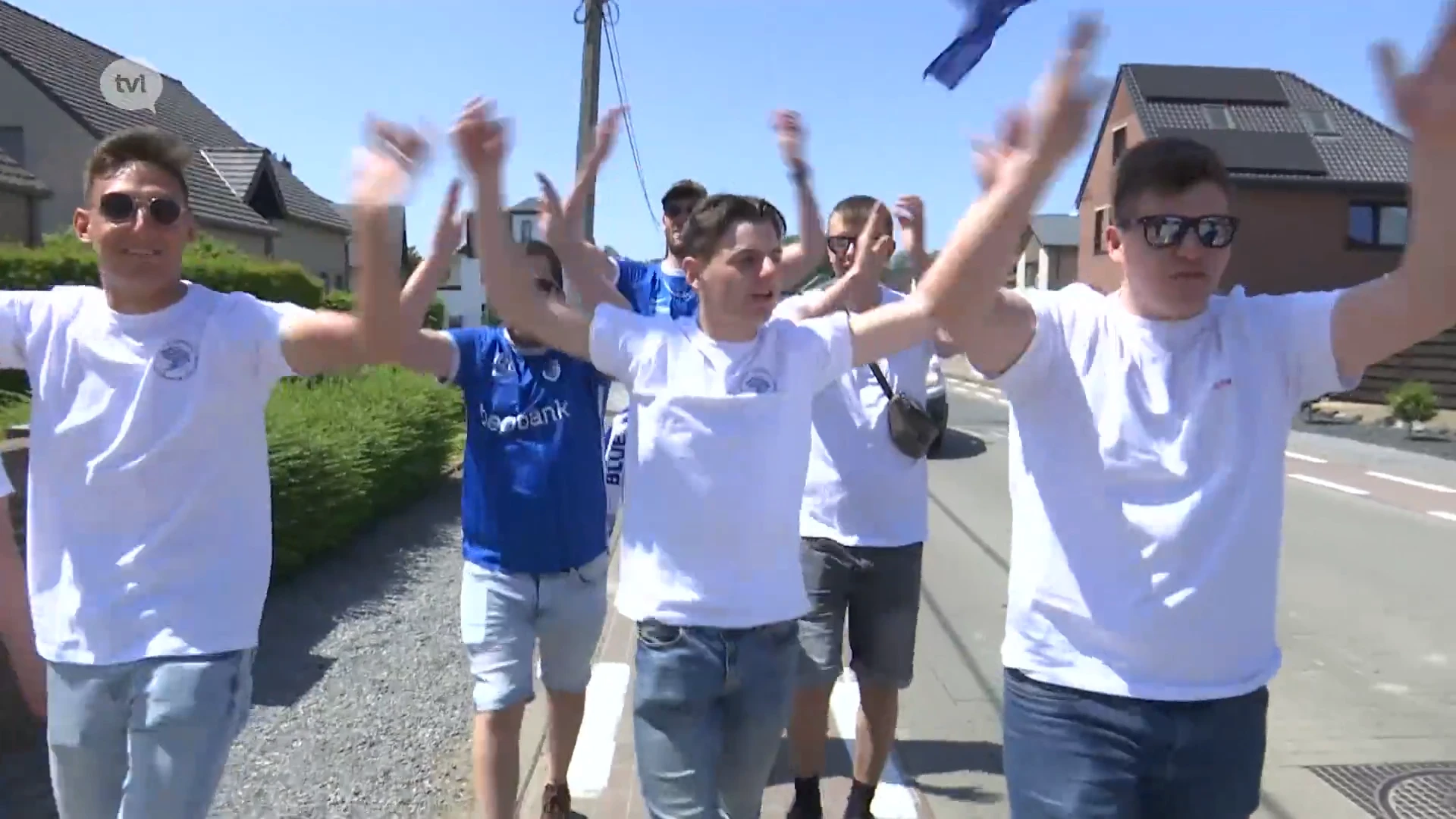 Supporters Genk klaar voor beslissende titelwedstrijd