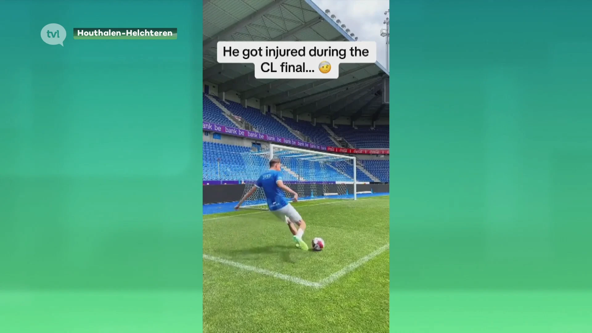 Freestyle voetballer Abel Bazouz uit Genk heeft meer dan 1 miljoen volgers op YouTube