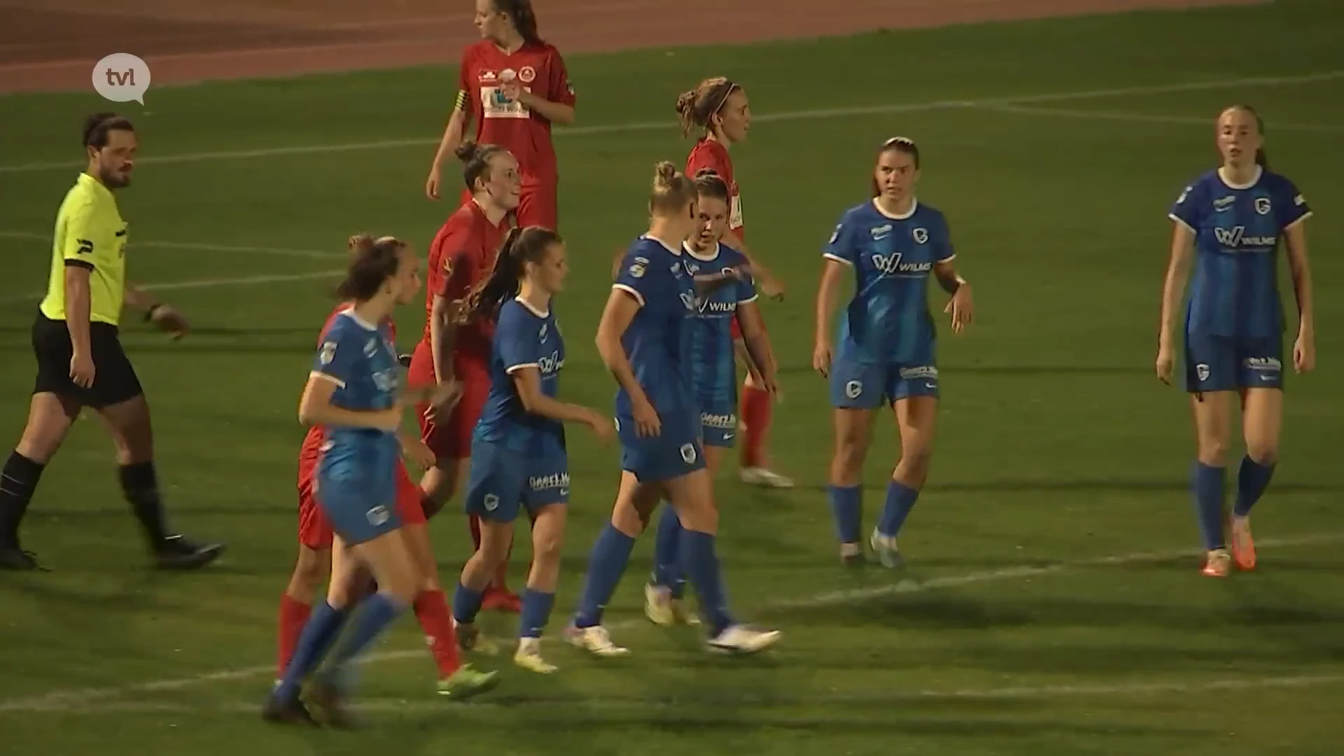 KRC Genk Ladies winnen vlot van Woluwe