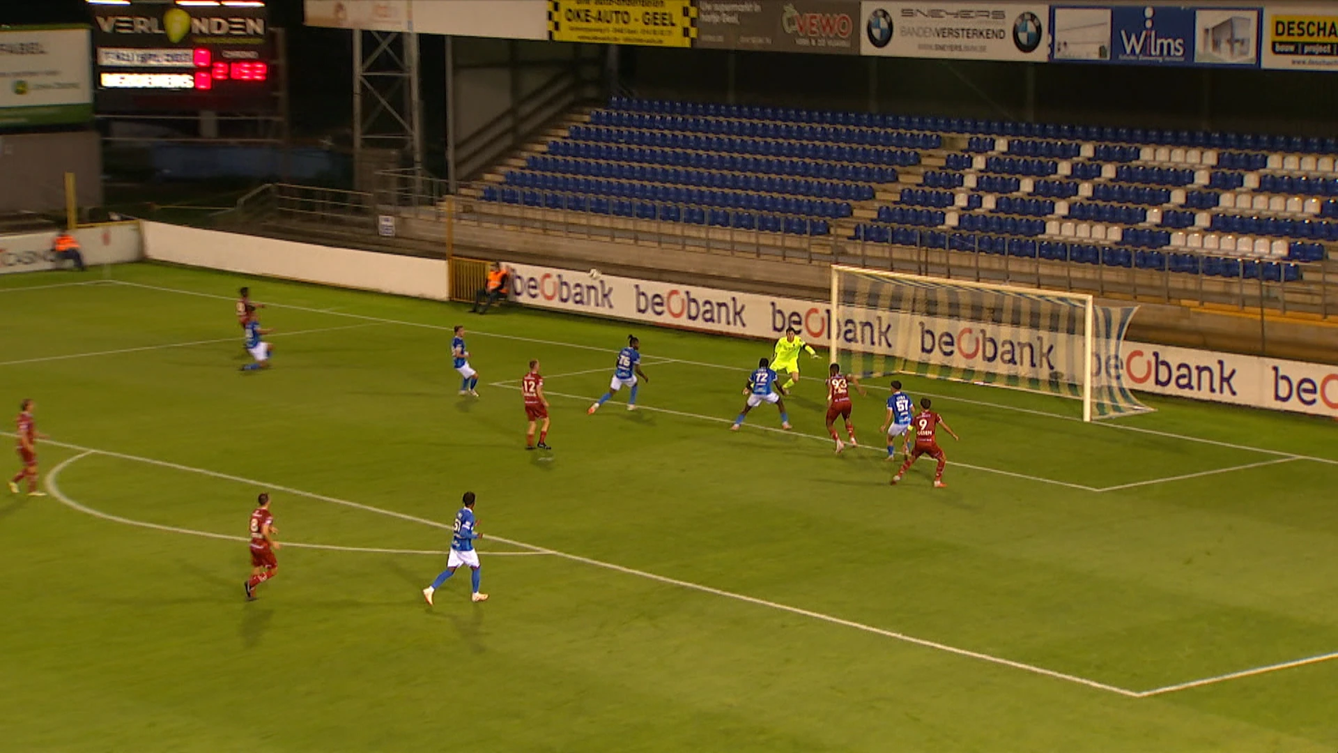 Jong Genk moet zich pas in de slotminuten gewonnen geven tegen Zulte Waregem