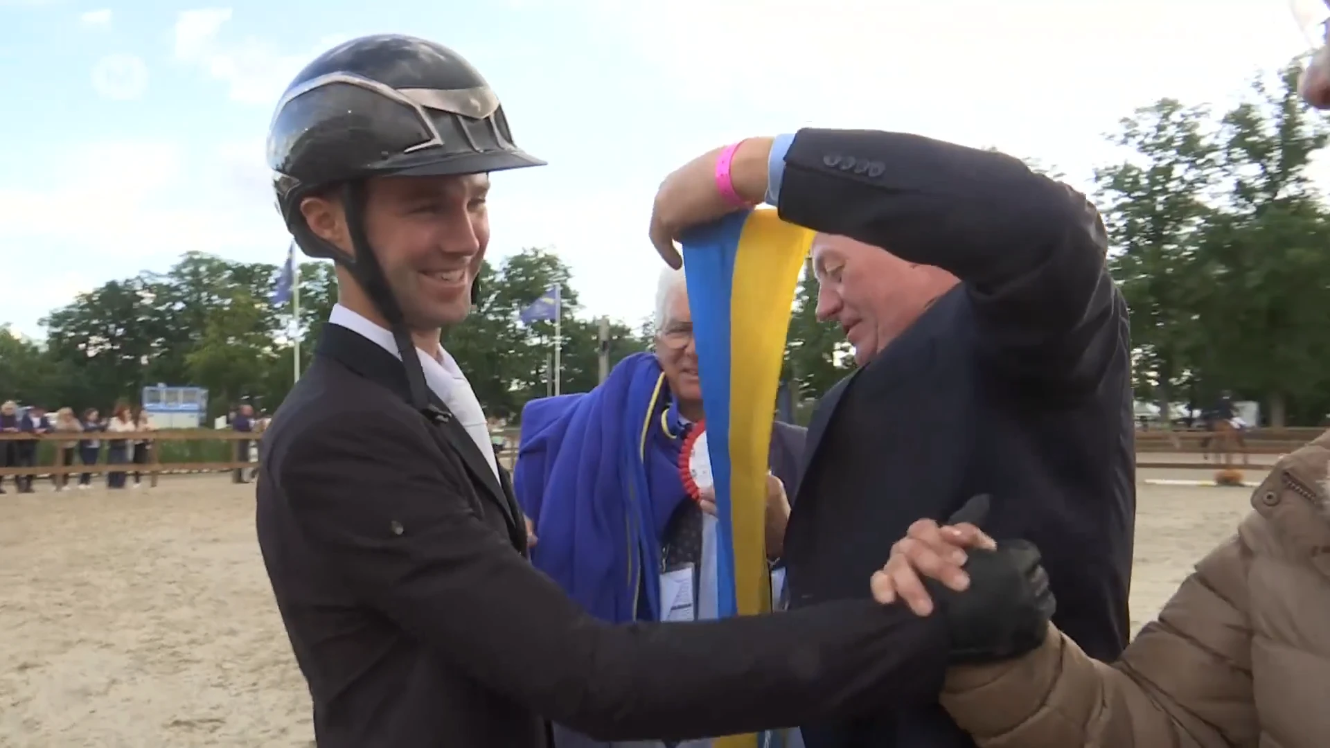 Gilles Thomas wordt Belgisch kampioen jumping in Lanaken
